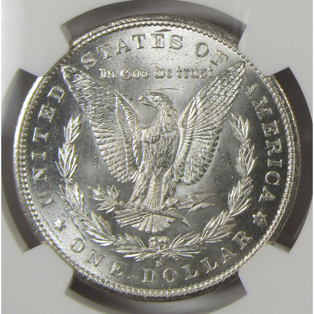1880 S Morgan Silver Dollar MS 66 NGC Uncirculated $1 Coin Collectible - Morgan coin - Morgan silver dollar - Morgan silver dollar for sale - Profile Coins & Collectibles