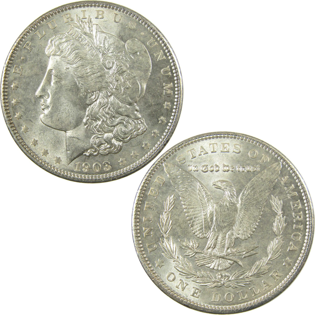 1903 Morgan Silver Dollar Uncirculated Mint State $1 Coin SKU:I27094 - Morgan coin - Morgan silver dollar - Morgan silver dollar for sale - Profile Coins & Collectibles