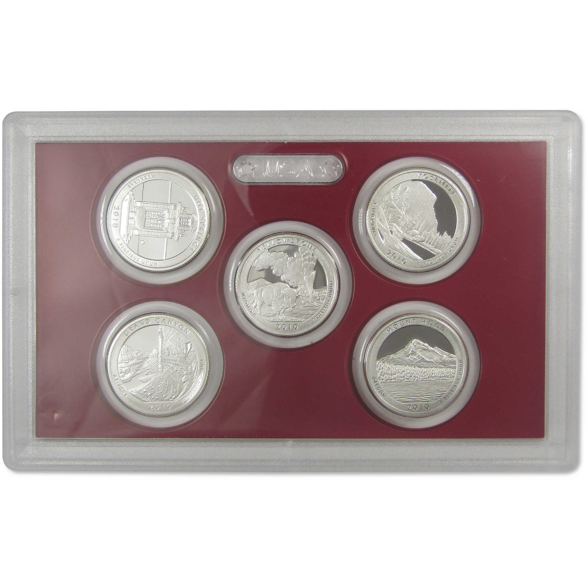 2010 Silver Proof Set U.S. Mint Original Government Packaging OGP COA