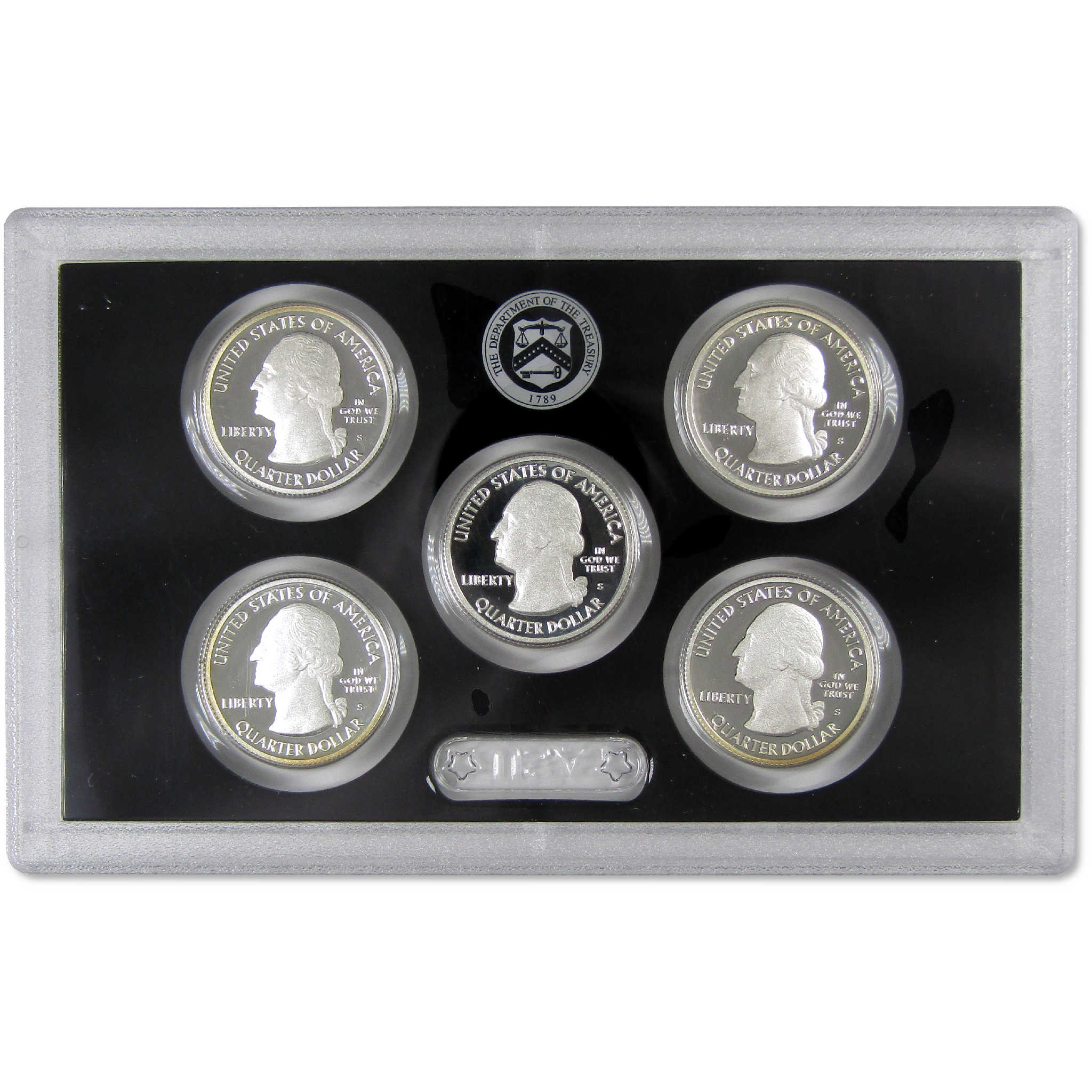 2015 America the Beautiful Quarter Silver Proof Set U.S. Mint OGP COA
