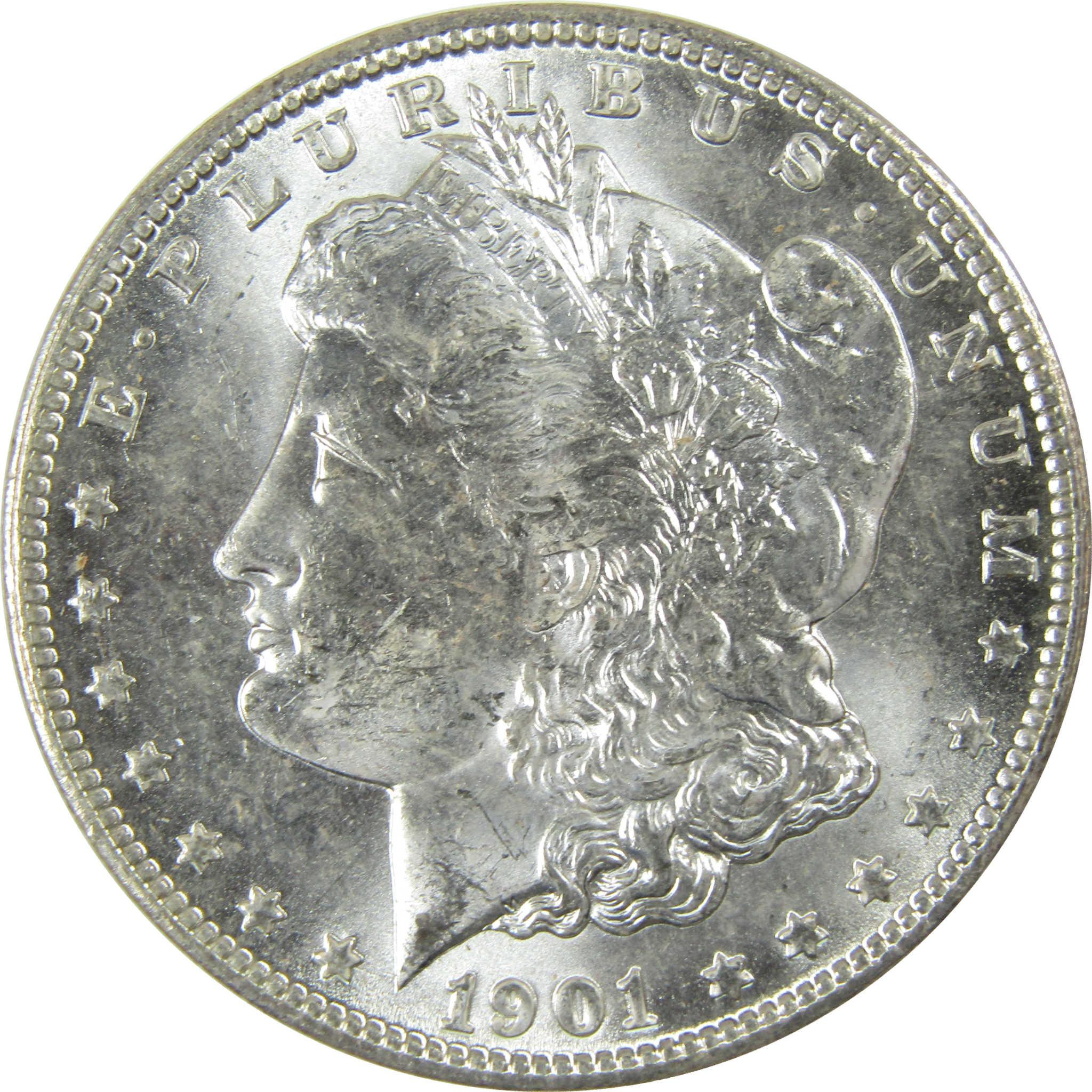 1901 O Morgan Silver Dollar Uncirculated Mint State $1 Coin SKU:I27793 - Morgan coin - Morgan silver dollar - Morgan silver dollar for sale - Profile Coins & Collectibles