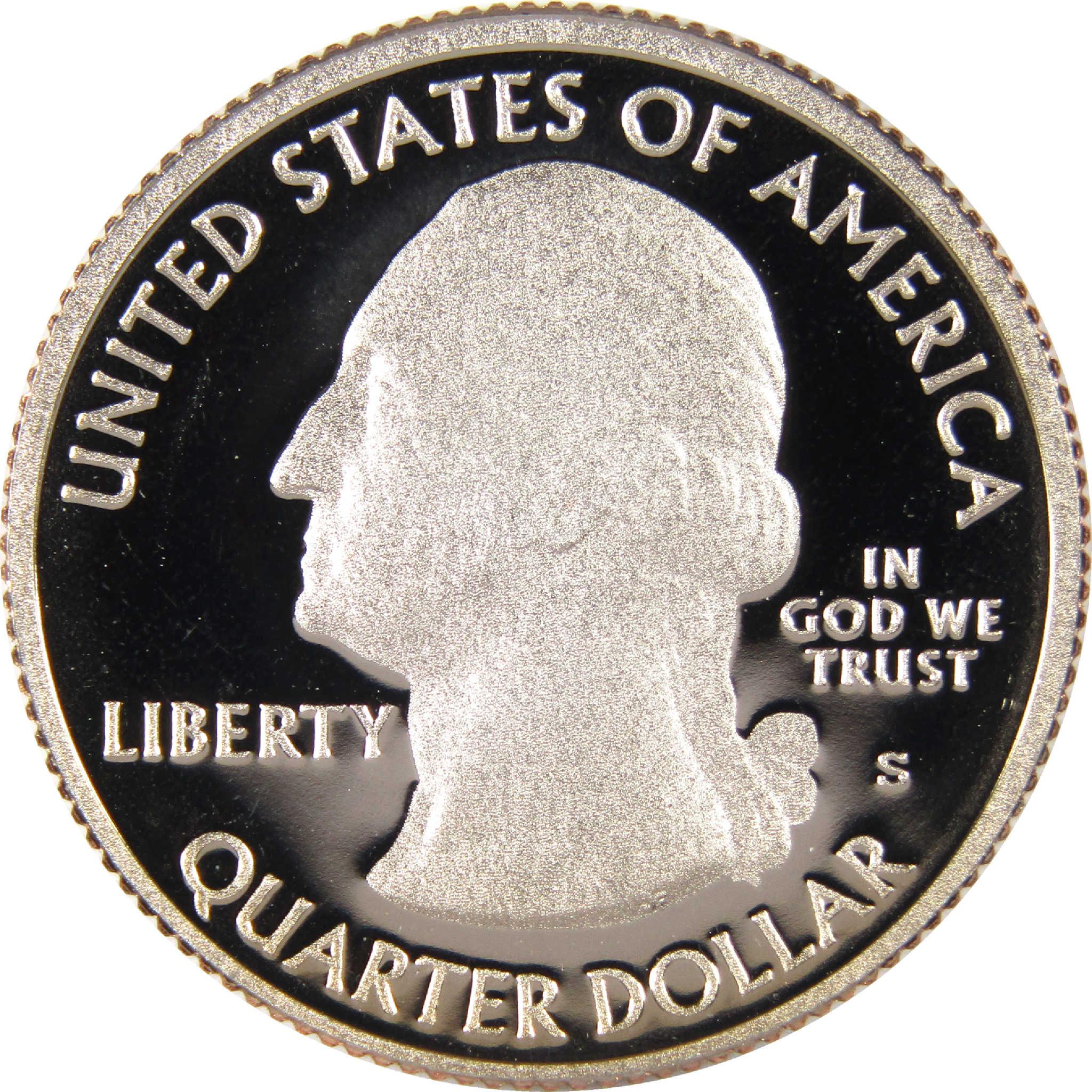 2010 S Yosemite National Park Quarter Clad 25c Proof Coin