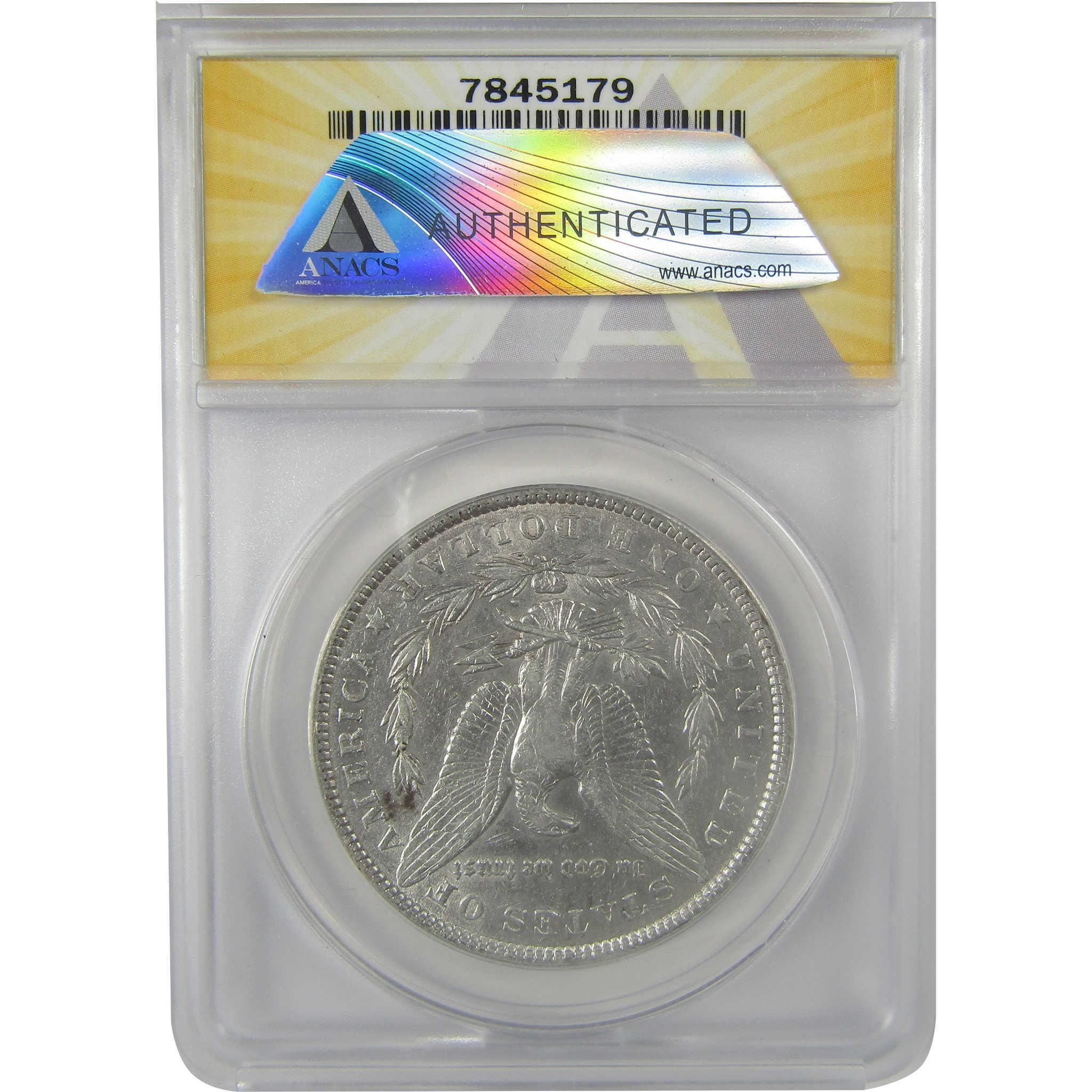 1901 Morgan Dollar AU 50 Details ANACS Silver $1 Coin SKU:I21282 - Morgan coin - Morgan silver dollar - Morgan silver dollar for sale - Profile Coins & Collectibles