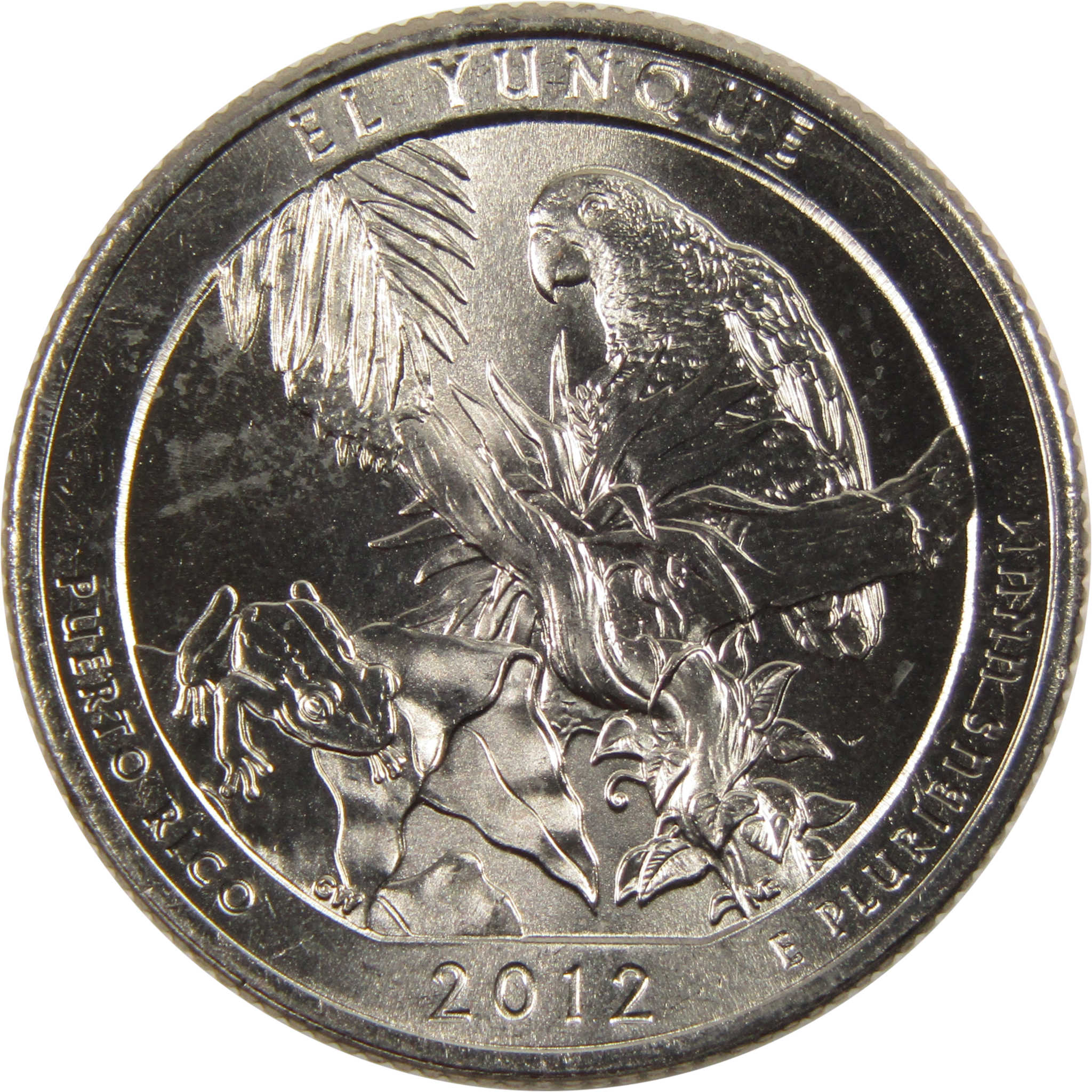 2012 P El Yunque National Forest Quarter BU Uncirculated Clad 25c Coin