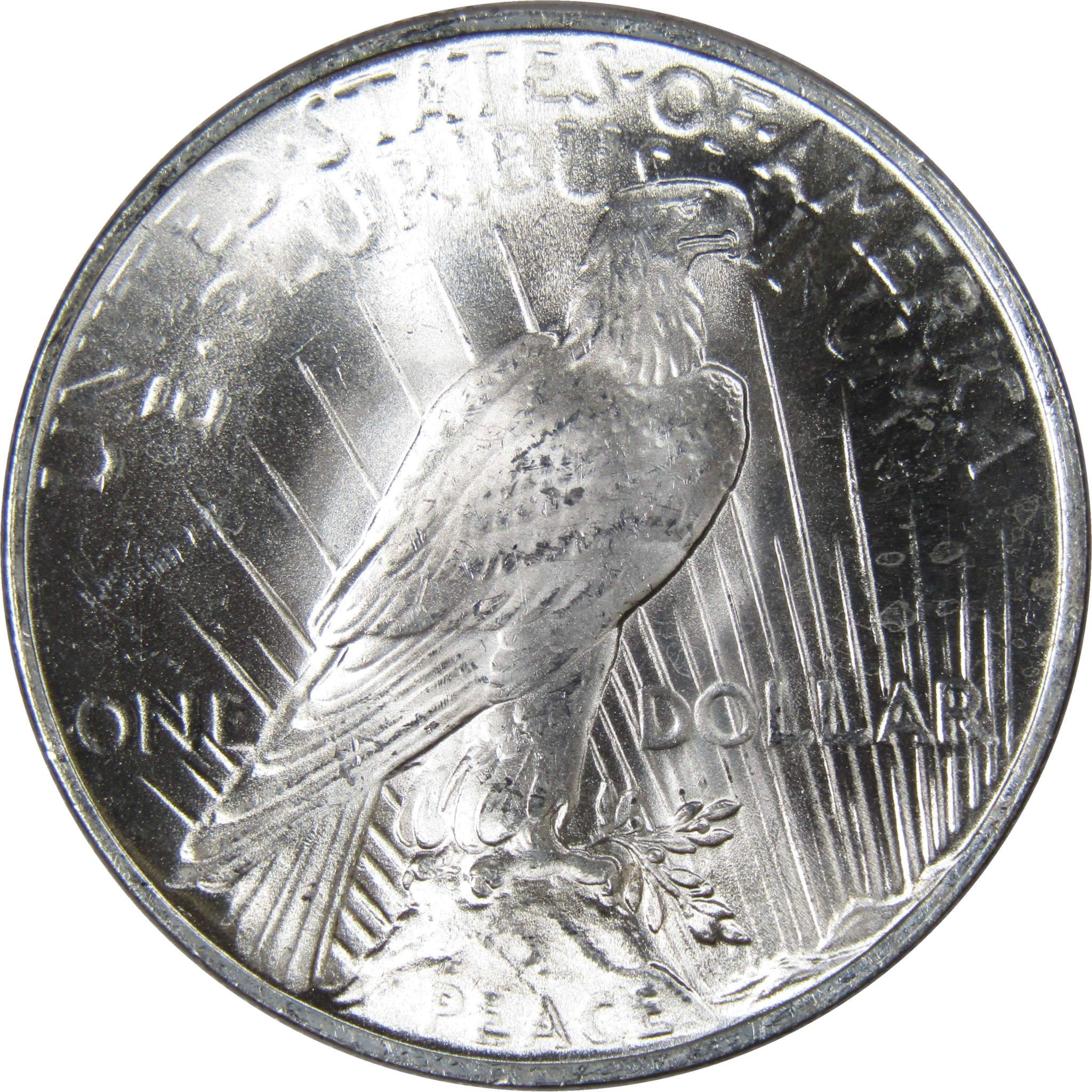 1923 Peace Dollar BU Very Choice Uncirculated Silver $1 Coin
