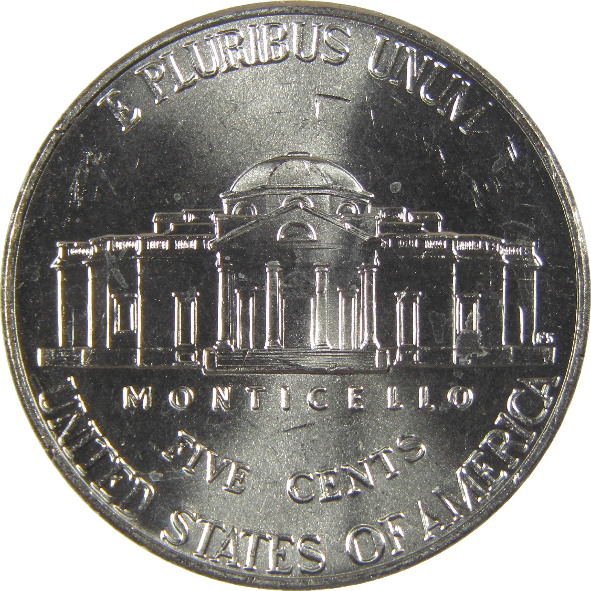 2025 D Jefferson Nickel Uncirculated 5c Coin