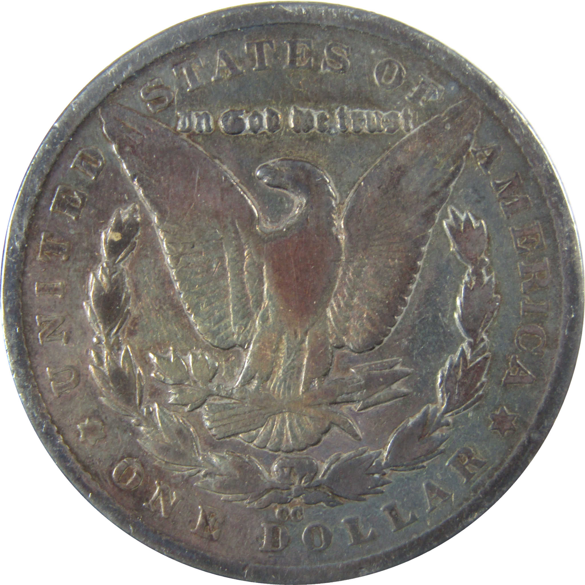 1879 CC Clear CC Morgan Silver Dollar VG Very Good $1 Coin SKU:CP1595 - Morgan coin - Morgan silver dollar - Morgan silver dollar for sale - Profile Coins & Collectibles