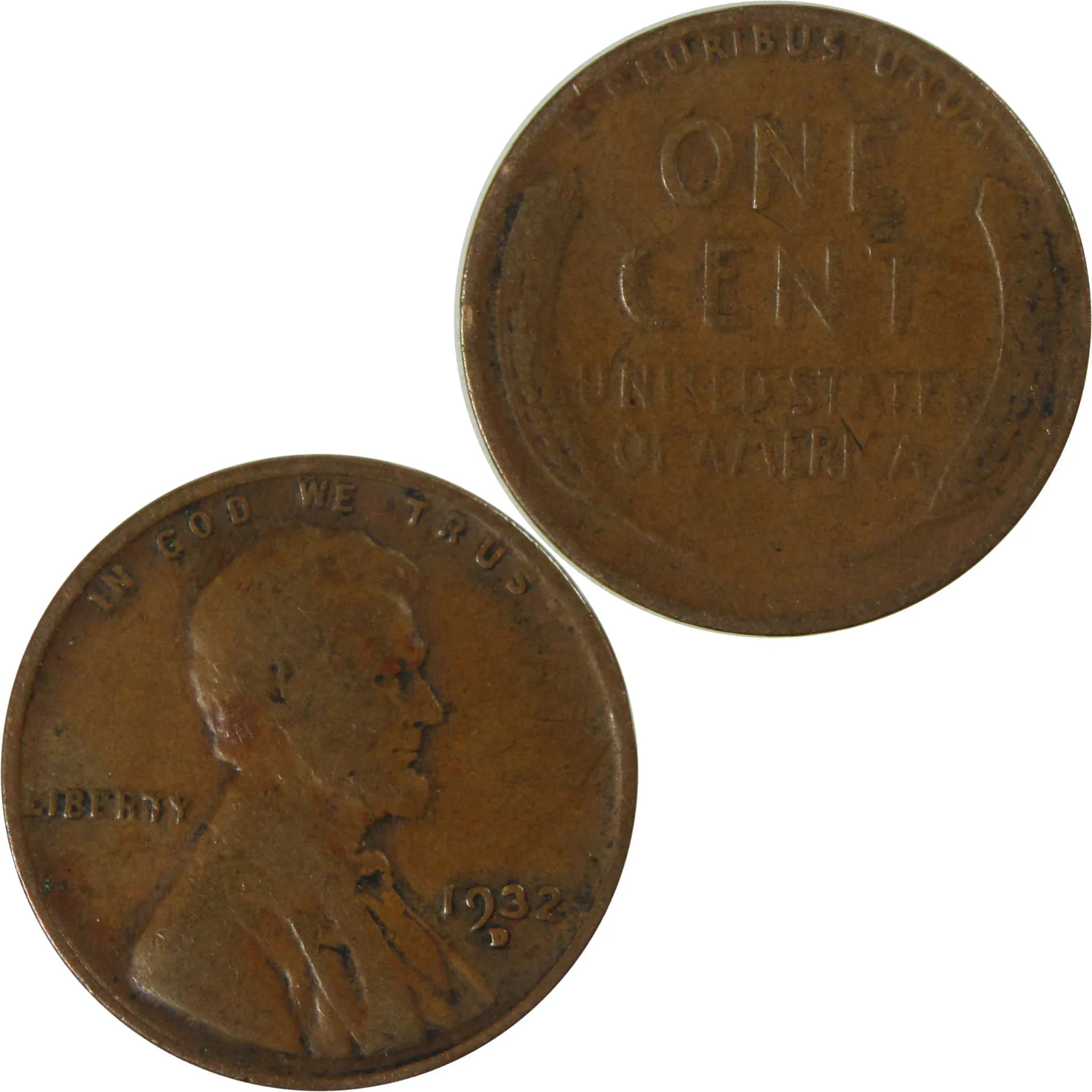 1932 D Lincoln Wheat Cent VG Very Good Penny 1c Coin SKU:I26776