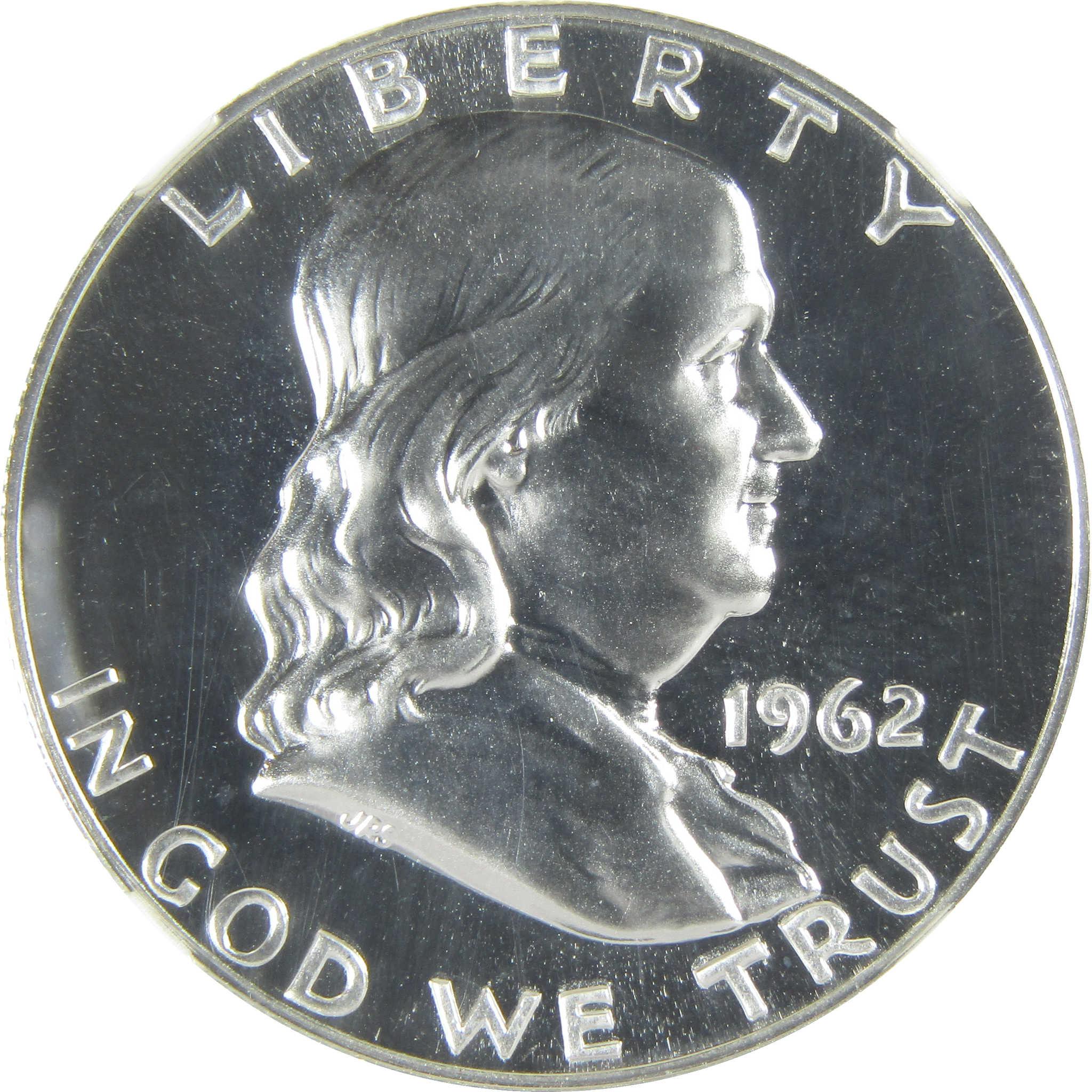1962 Franklin Silver Half Dollar PF 69 NGC Proof 50c Coin SKU:I27418