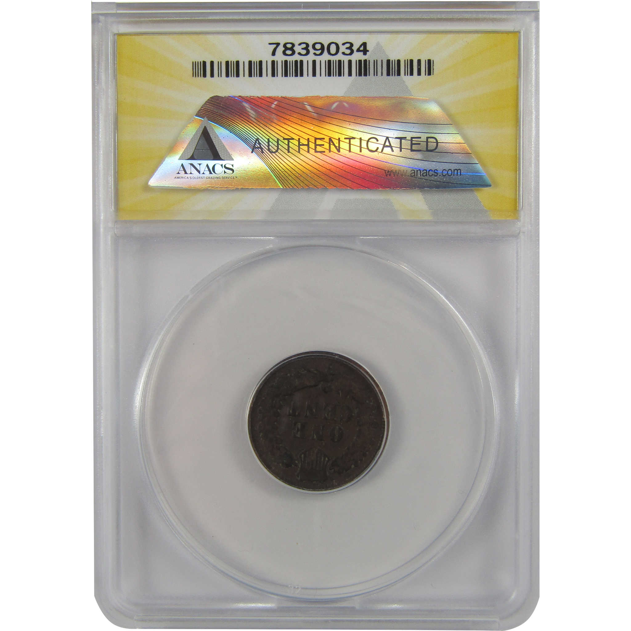 1875 Indian Head Cent VF 25 Details ANACS Penny 1c Coin SKU:I22277