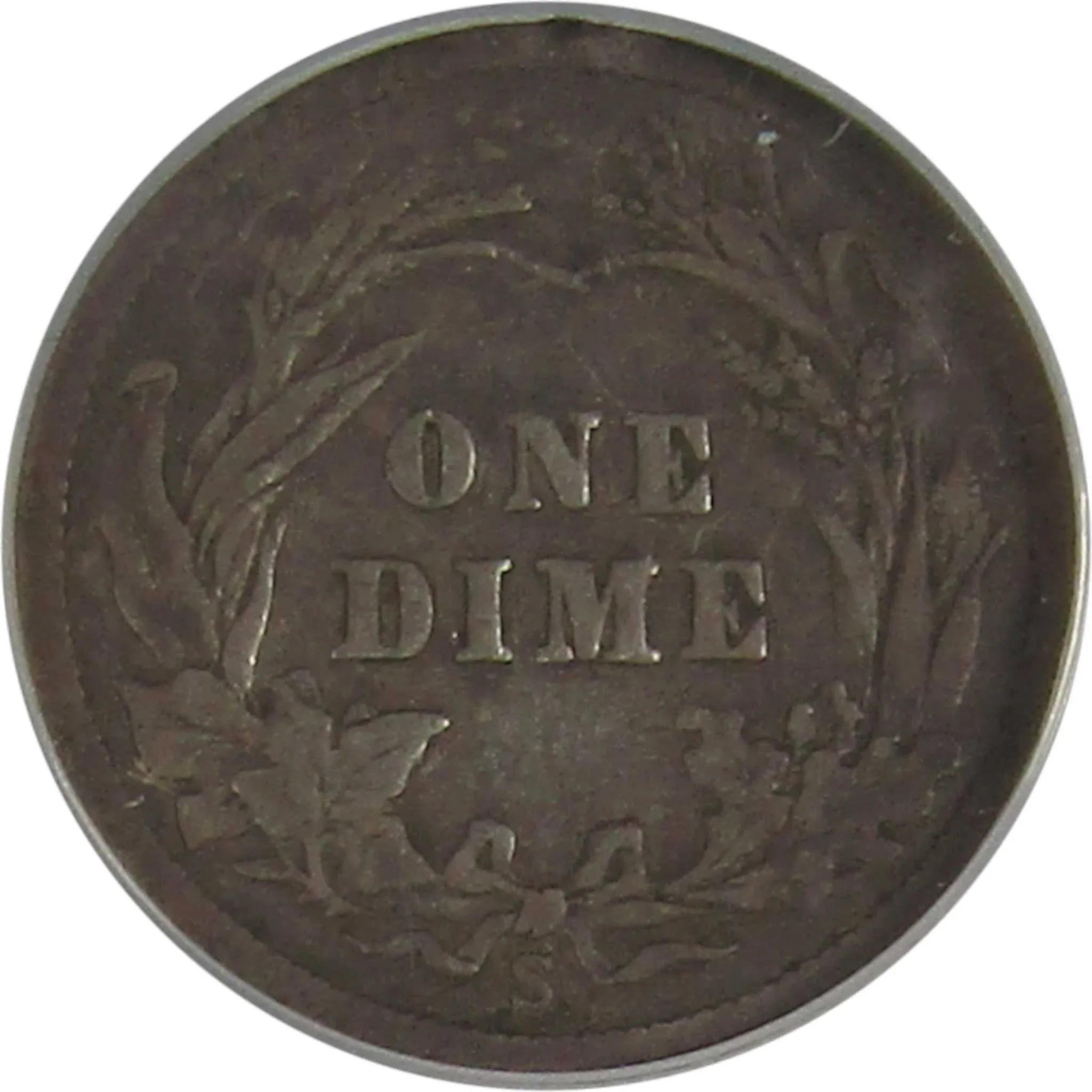 1901 S Barber Dime F 15 ANACS Silver 10c Coin SKU:I23025