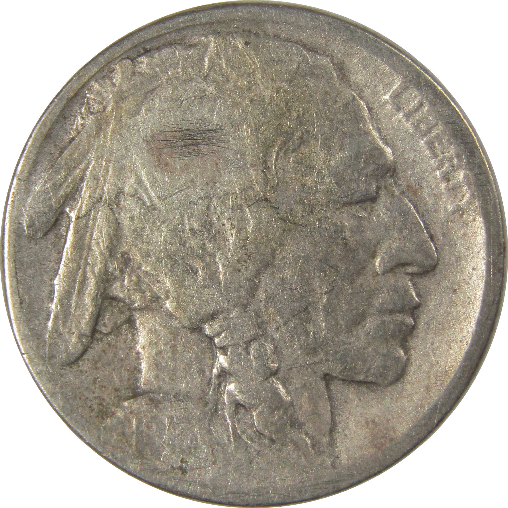 1913 S Type 1 Indian Head Buffalo Nickel AG About Good SKU:I22837