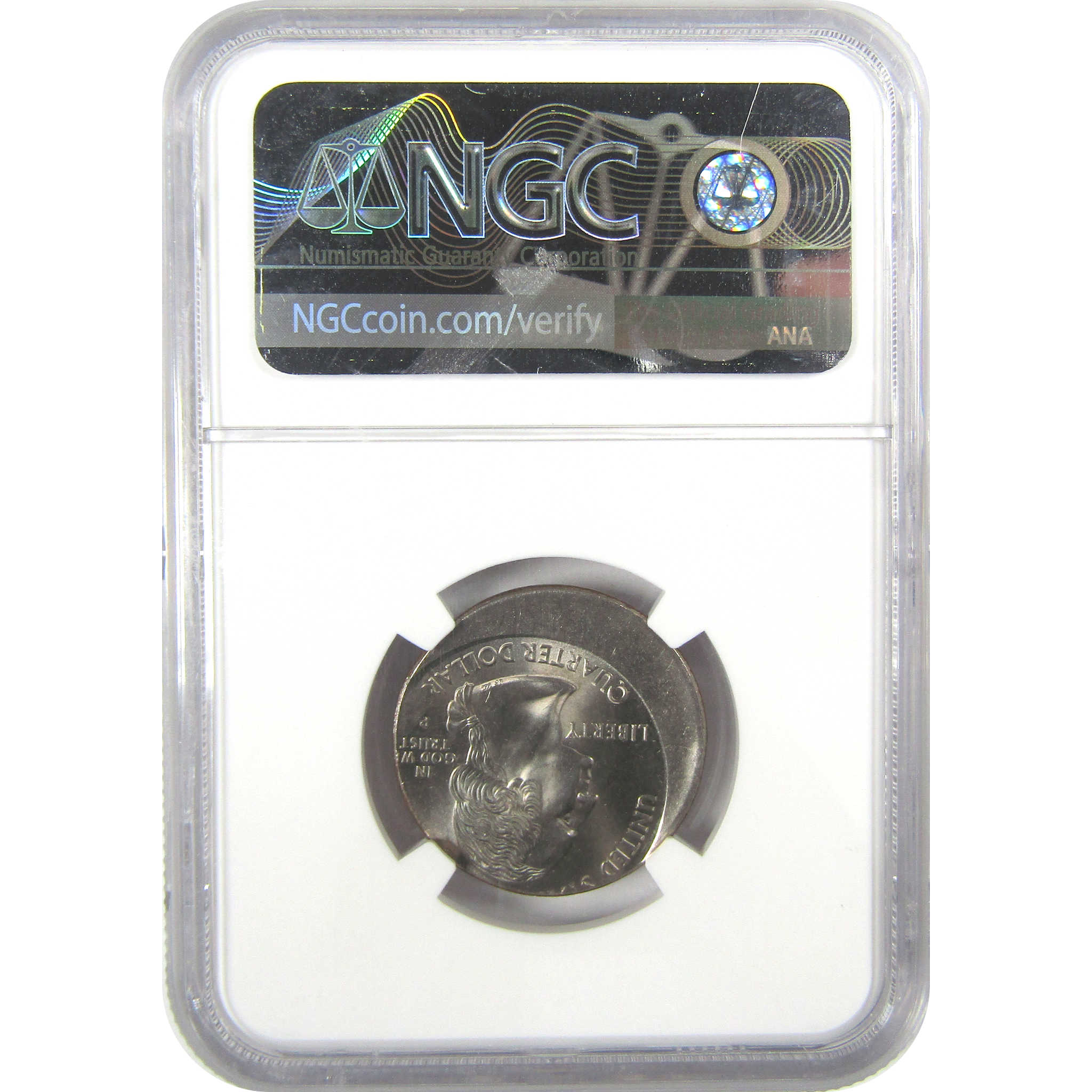 2000 P New Hampshire State Quarter MS 65 NGC Off Center SKU:I19393