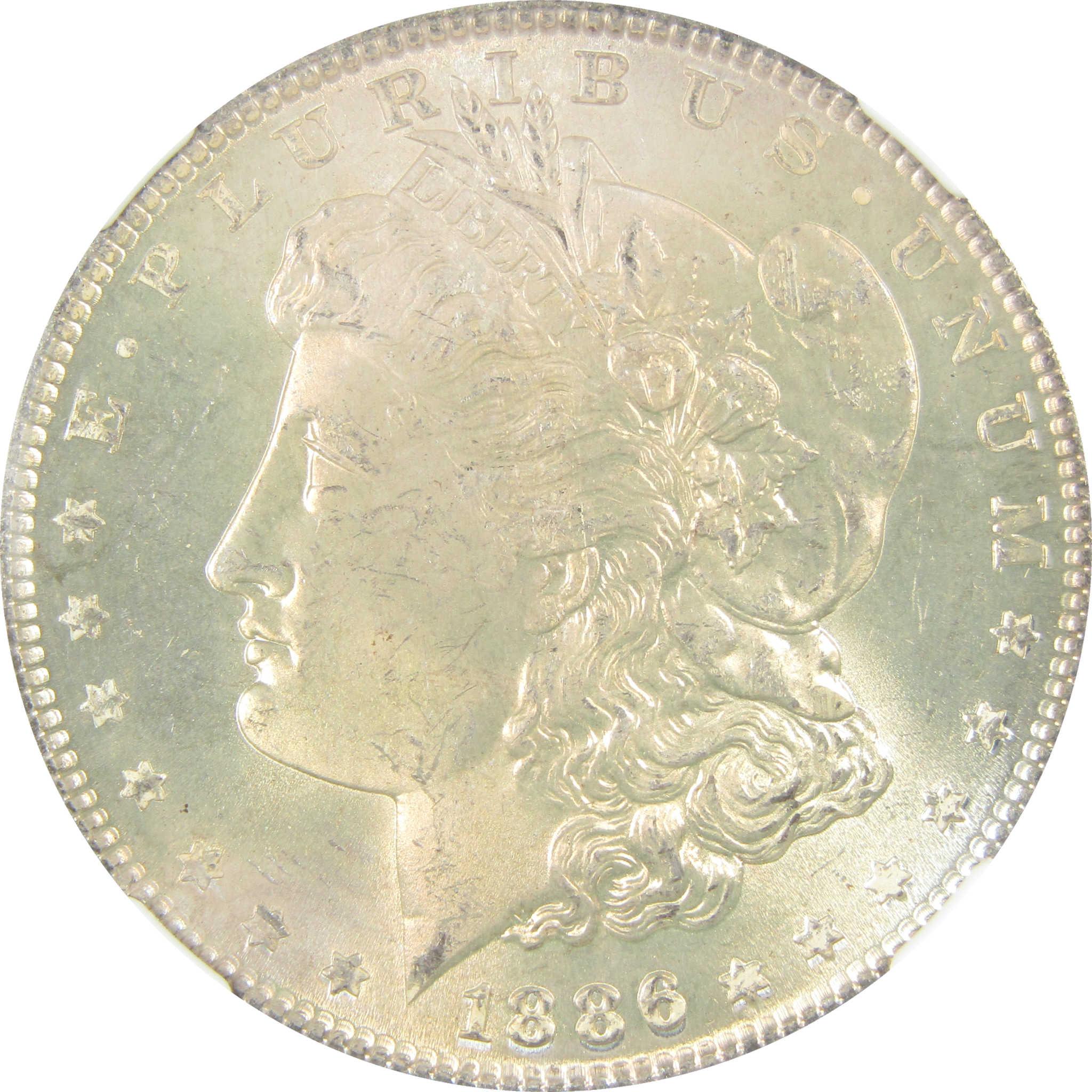 1886 Morgan Silver Dollar MS 65 NGC Uncirculated Toned SKU:I27573
