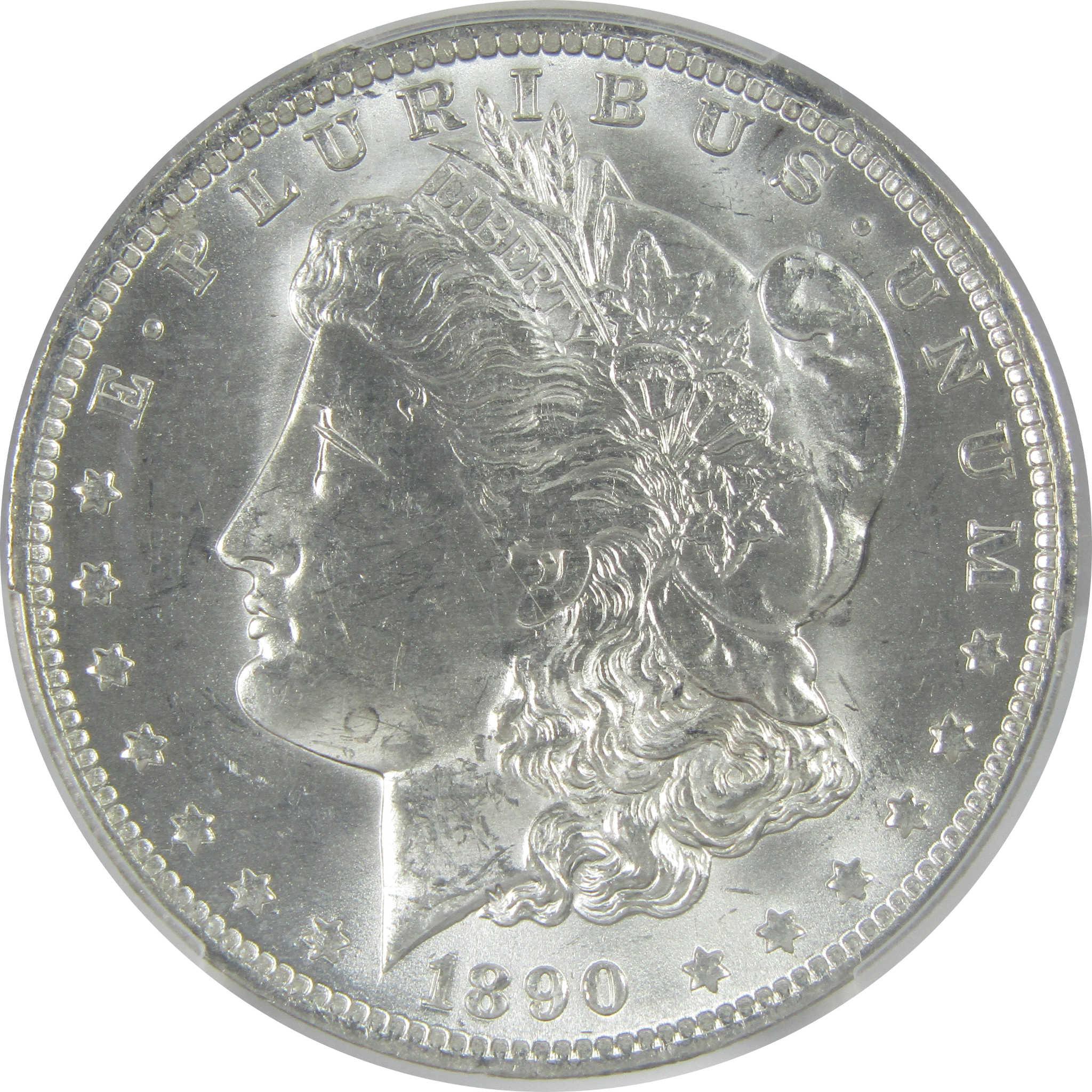 1890 O Morgan Dollar MS 63 PCGS Silver $1 Uncirculated Coin SKU:I16475 - Morgan coin - Morgan silver dollar - Morgan silver dollar for sale - Profile Coins & Collectibles