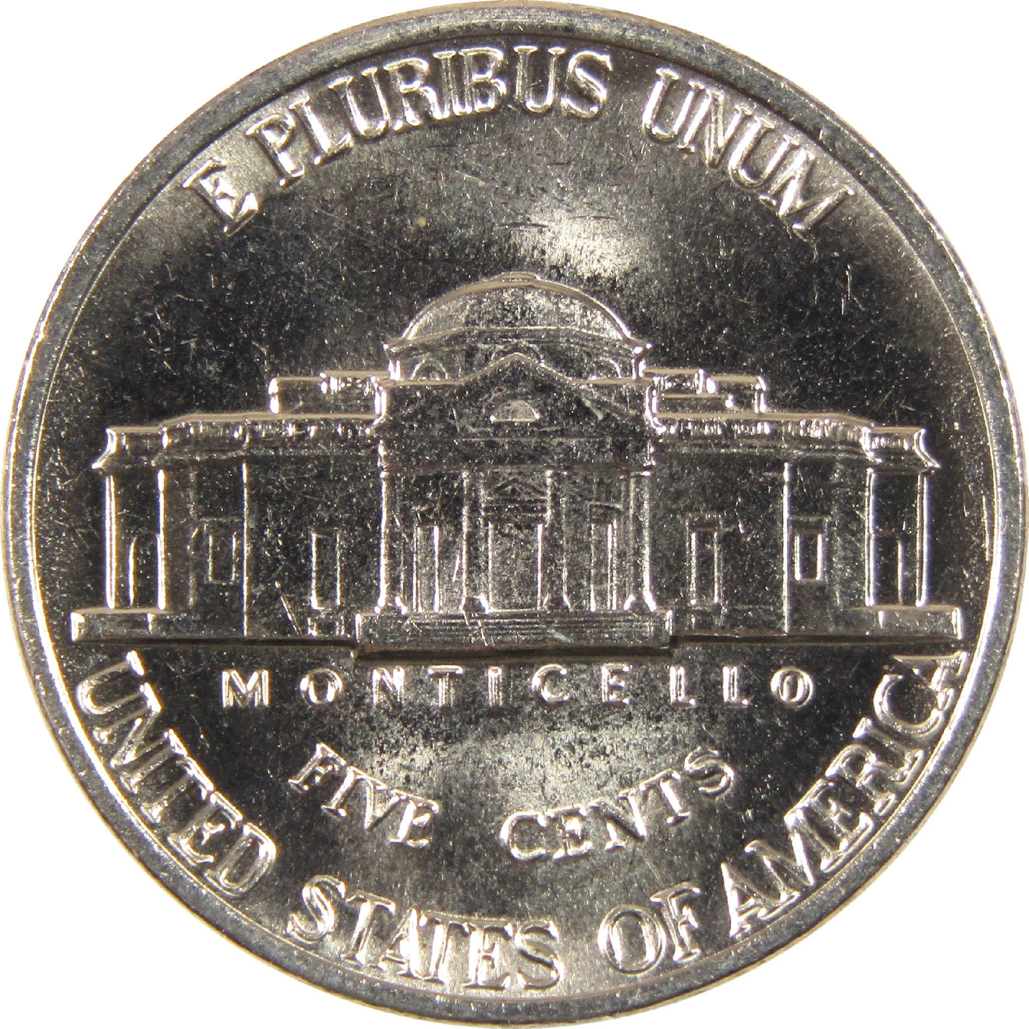 1988 D Jefferson Nickel BU Uncirculated 5c Coin