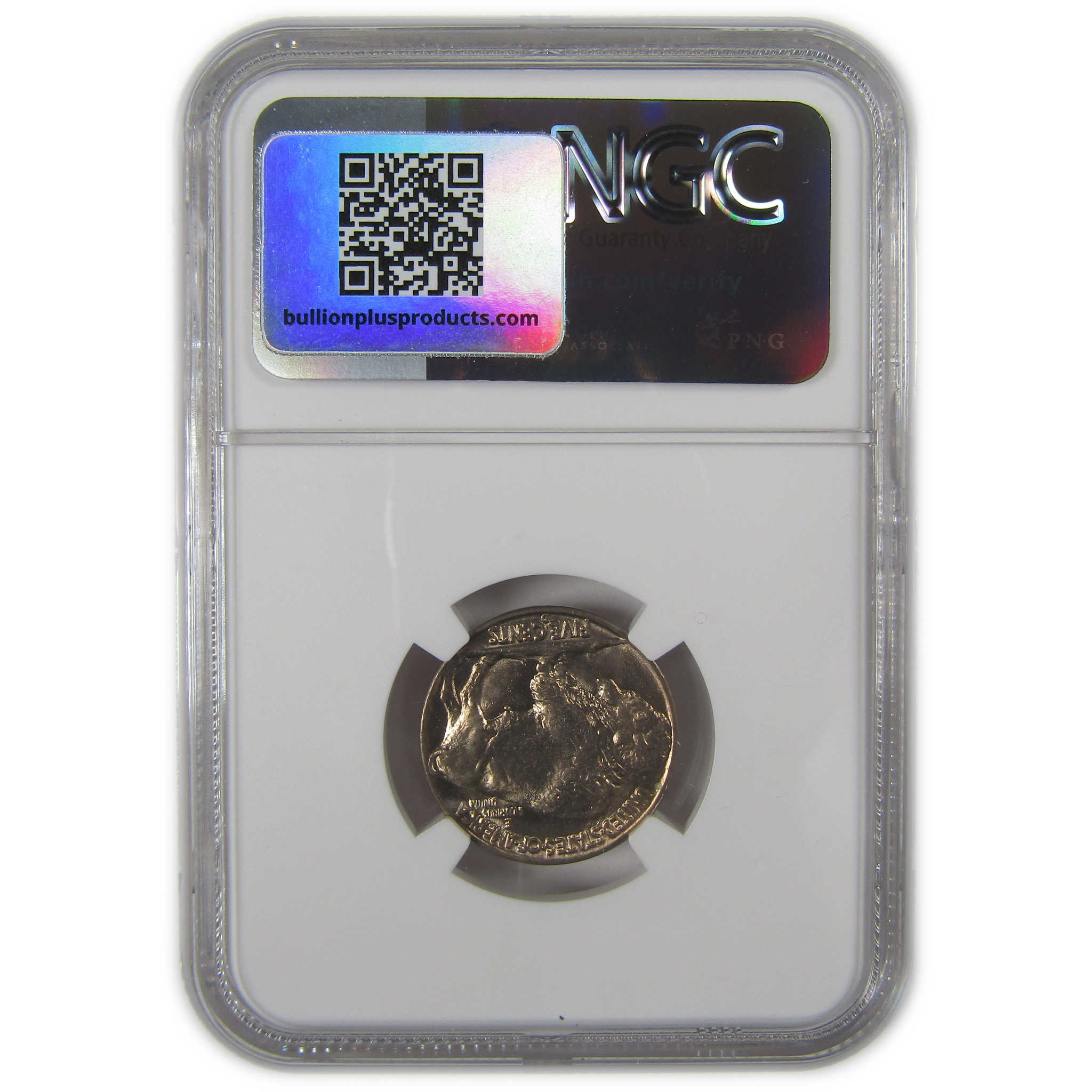 1937 D Indian Head Buffalo Nickel MS 66 NGC Bag Fragment SKU:I22672