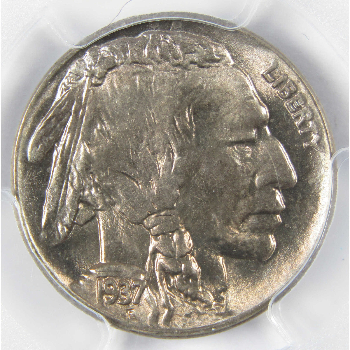 1937 D Indian Head Buffalo Nickel MS 66 PCGS Uncirculated 5c Coin