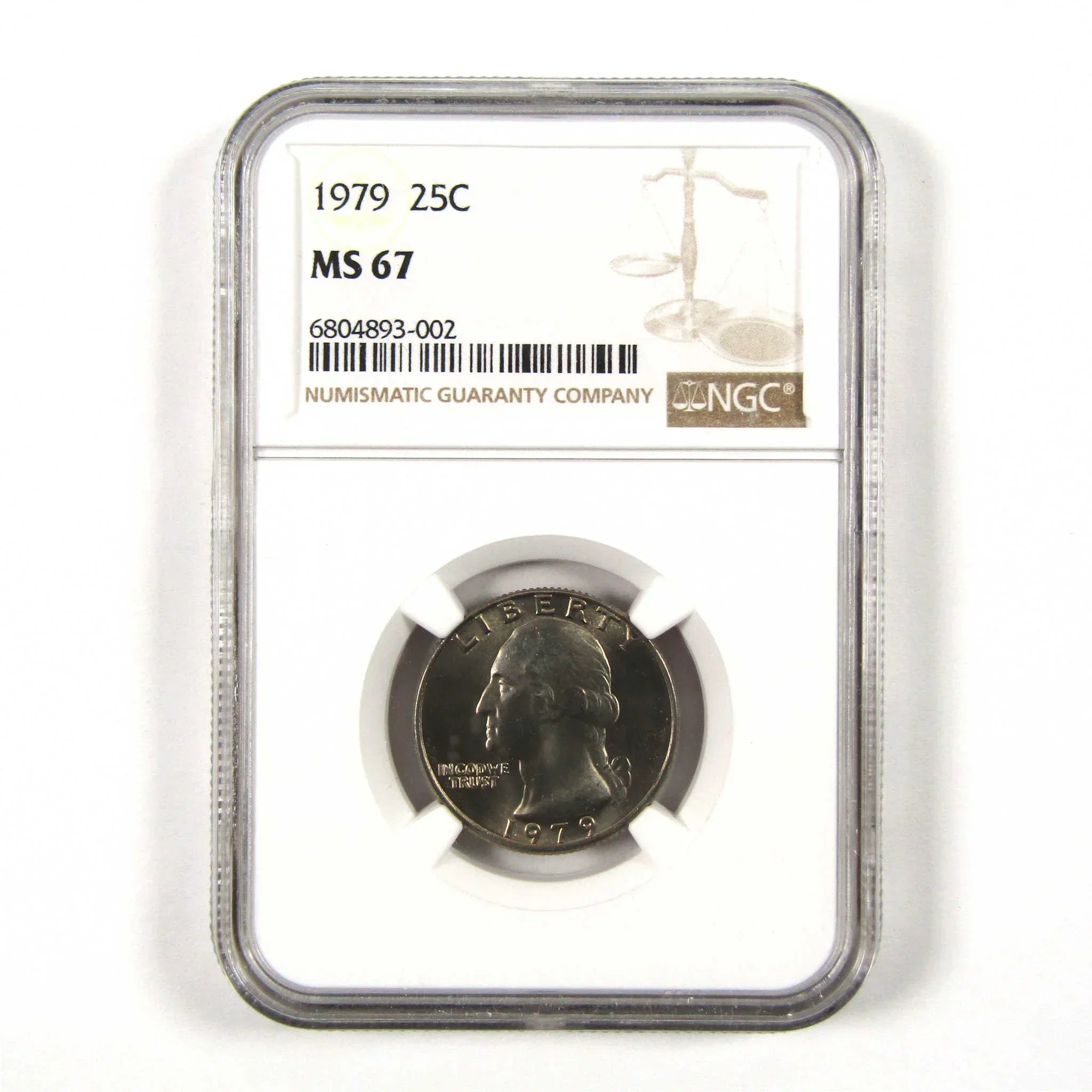 1979 Washington Quarter MS 67 NGC Clad 25c Uncirculated Coin SKU:I9535