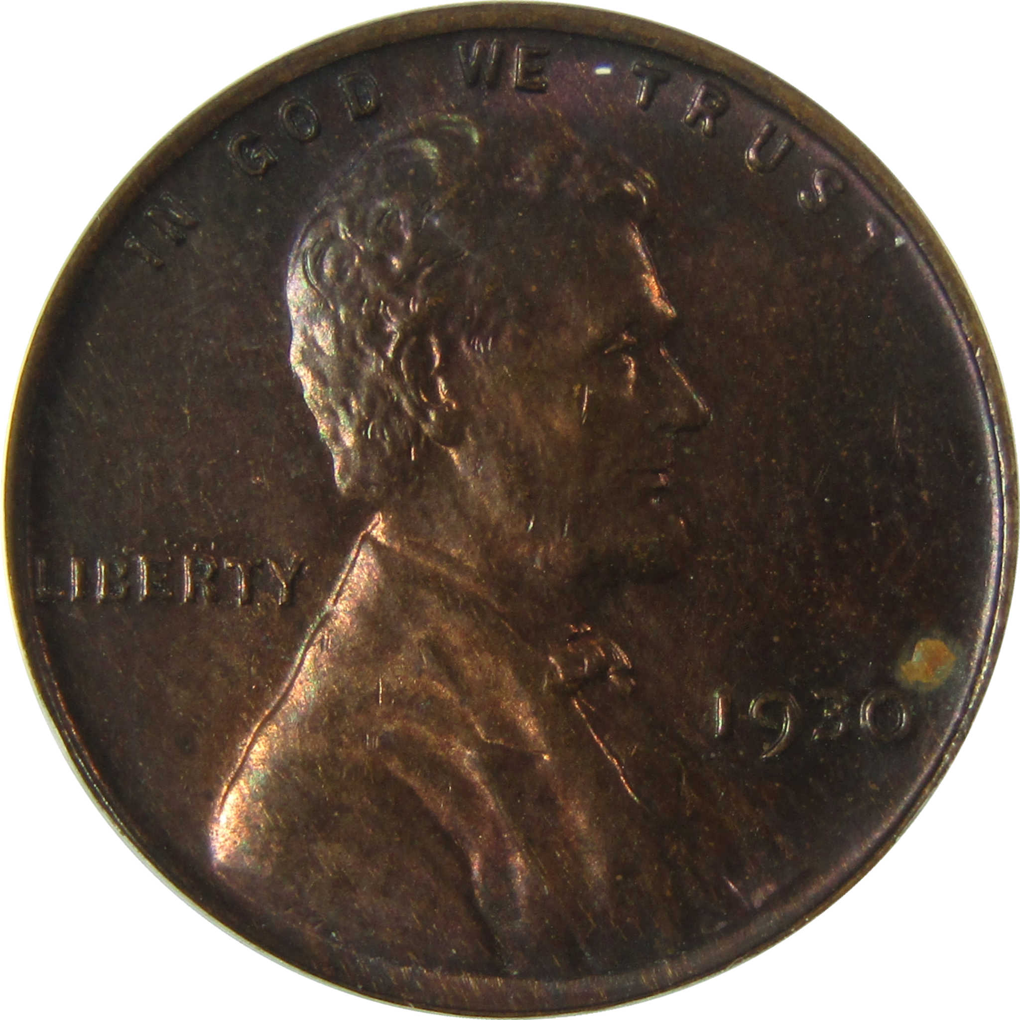 1930 Lincoln Wheat Cent MS 62 BN ANACS Uncirculated Penny SKU:I28438