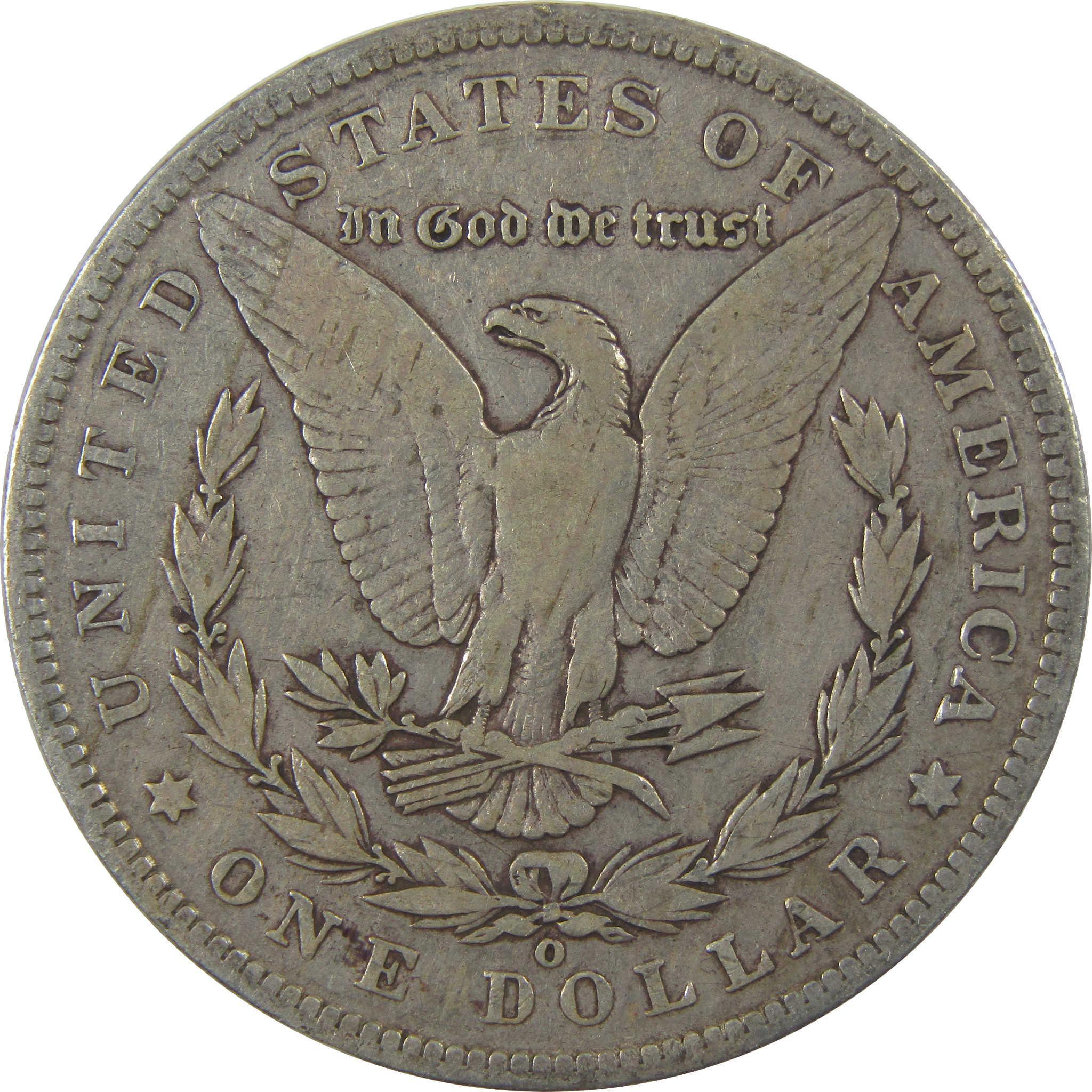 1886 O Morgan Silver Dollar F Fine $1 Coin Collectible SKU:I24052 - Morgan coin - Morgan silver dollar - Morgan silver dollar for sale - Profile Coins & Collectibles