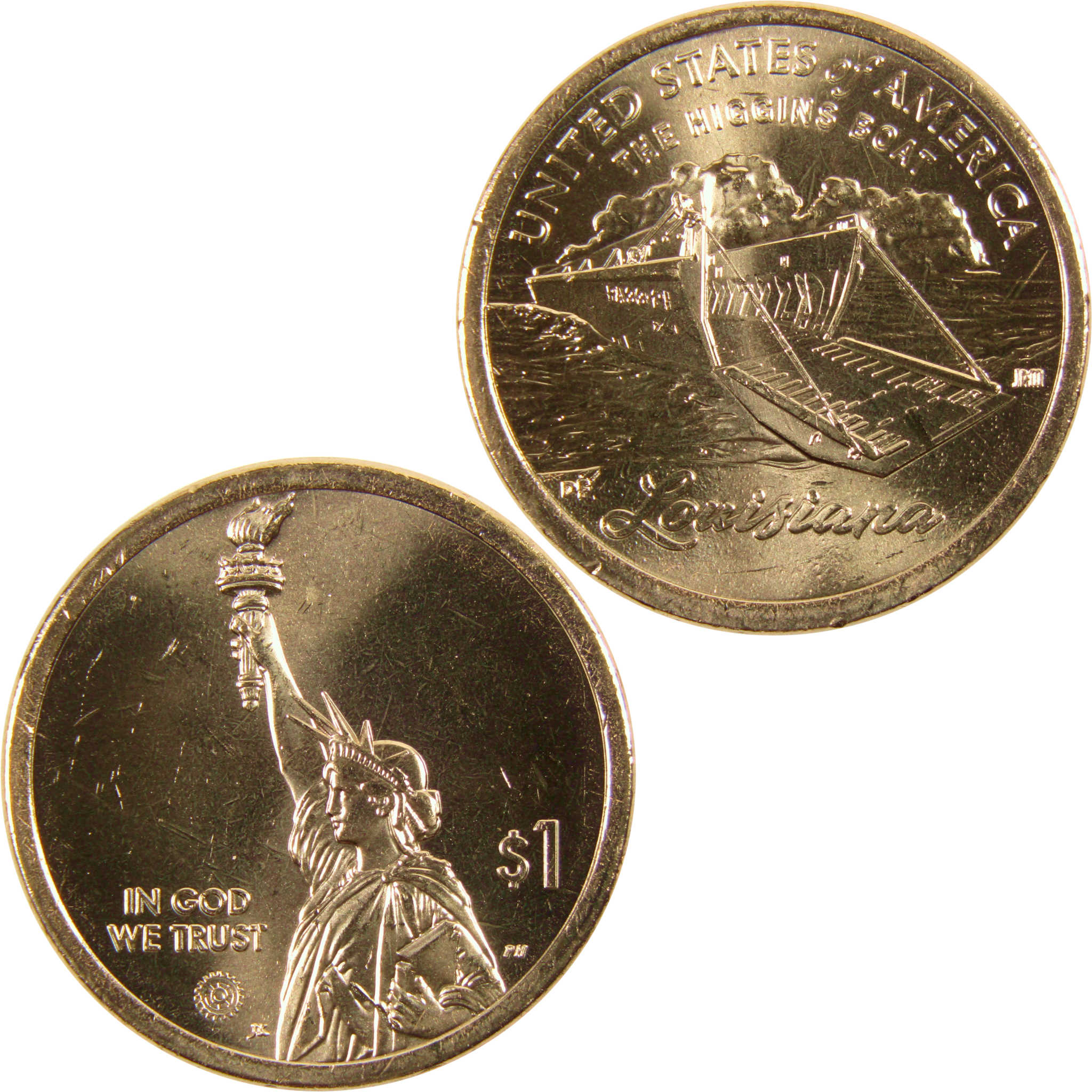 2023 P Higgins Boat American Innovation Dollar BU Uncirculated $1 Coin