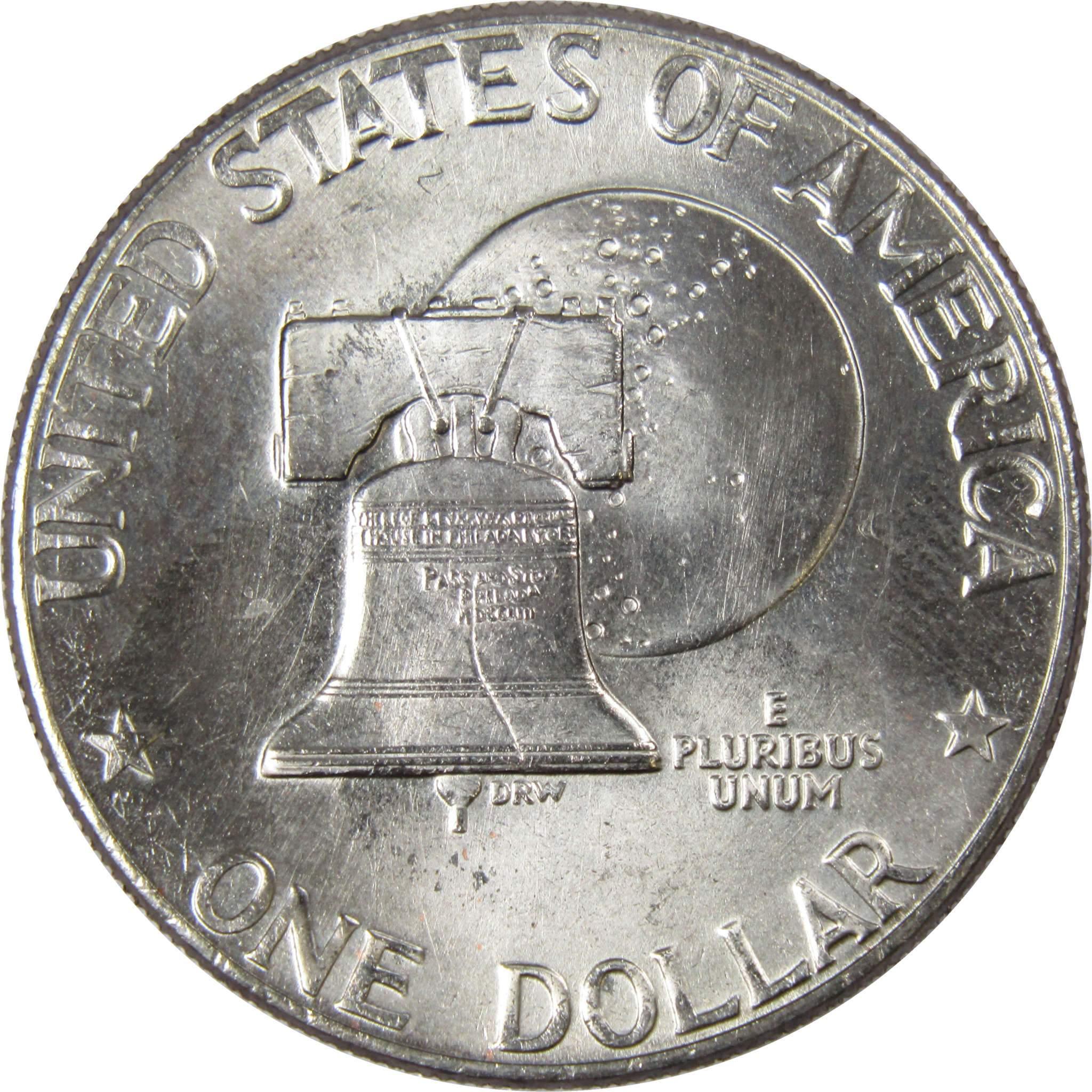 1976 D Type 2 Eisenhower Bicentennial Dollar BU Uncirculated Clad IKE
