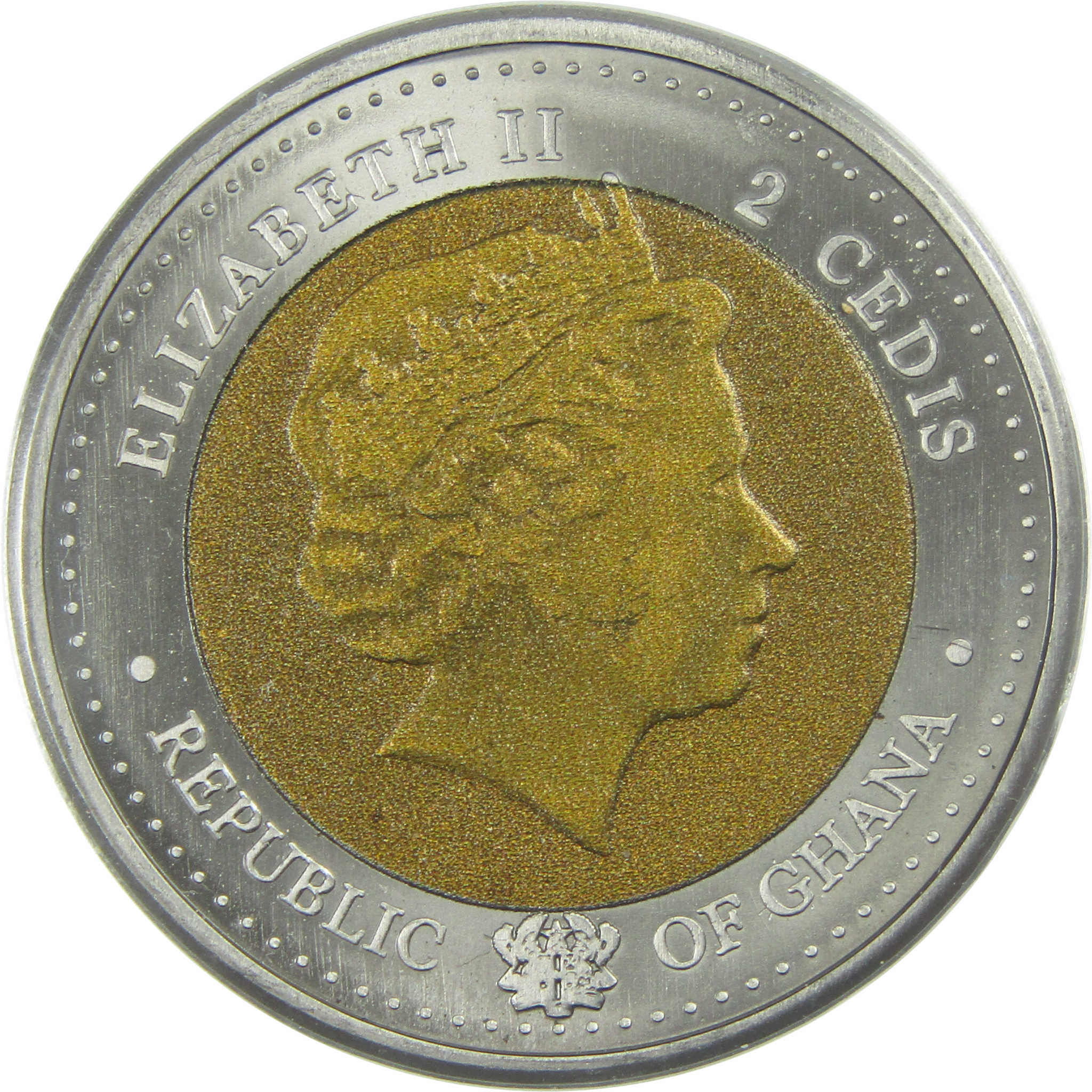 Titans of American Innovation Jonas Salk Titanium 2 Cedis 2021 Ghana