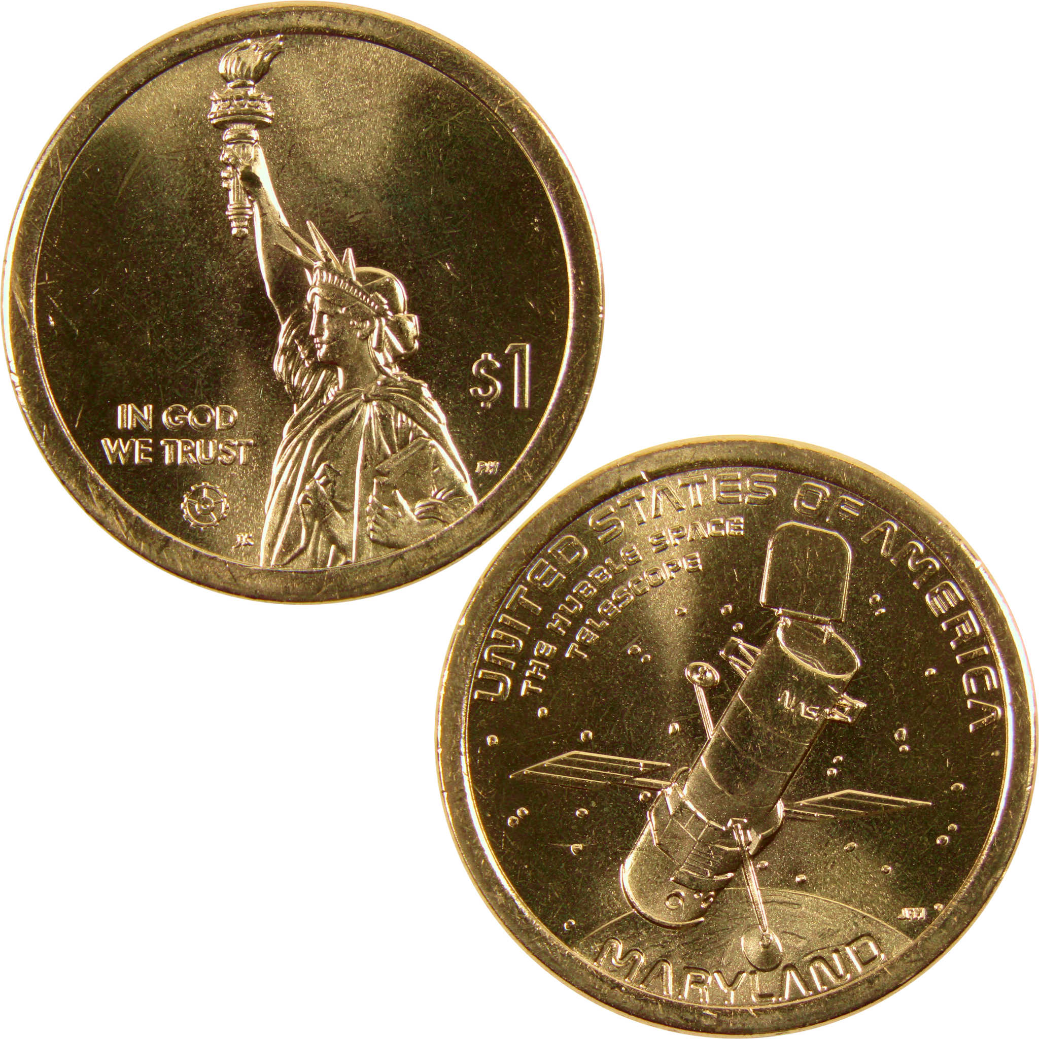 2020 P Hubble Space Telescope American Innovation Dollar Uncirculated