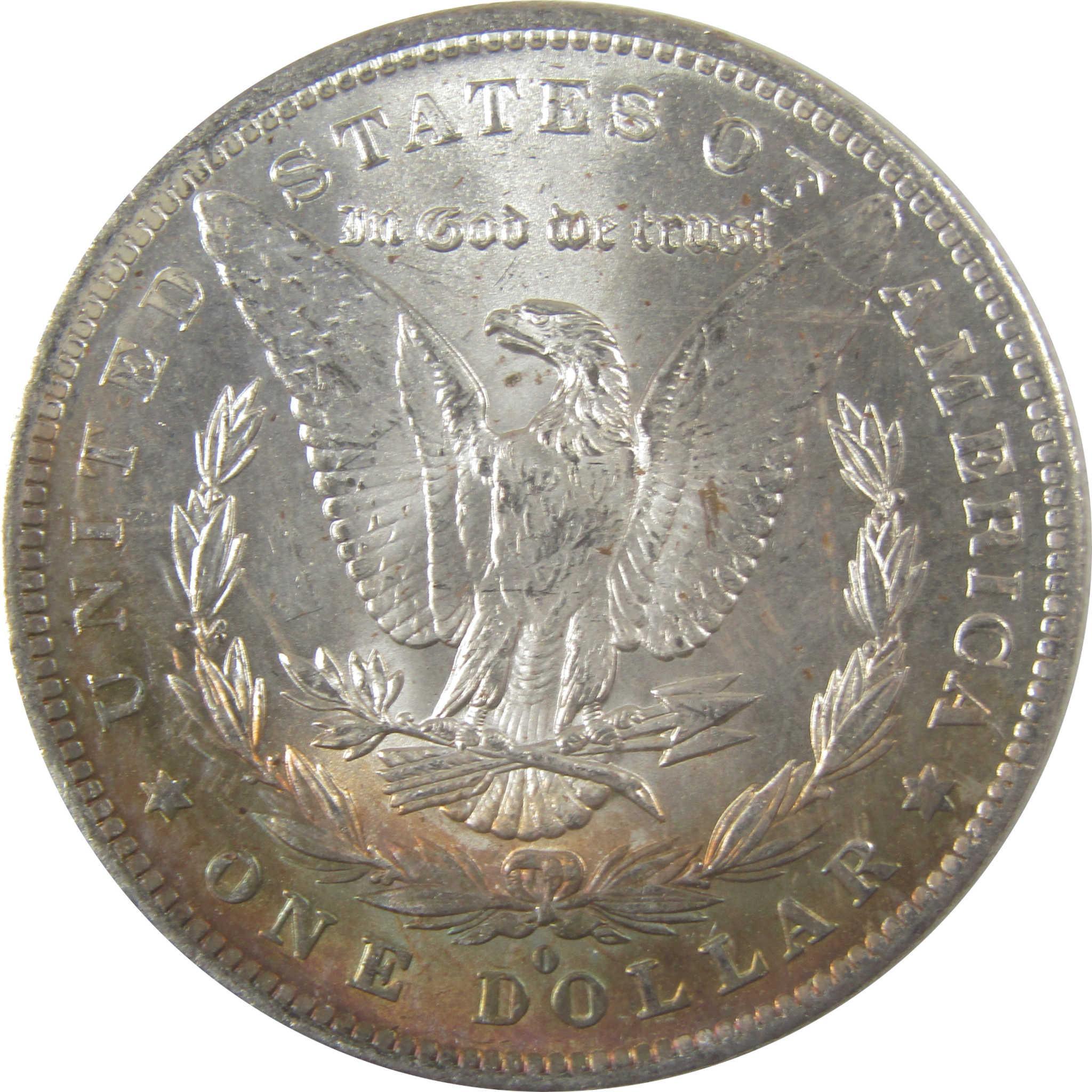 1884 O Morgan Silver Dollar BU Choice Uncirculated Toned SKU:I24185