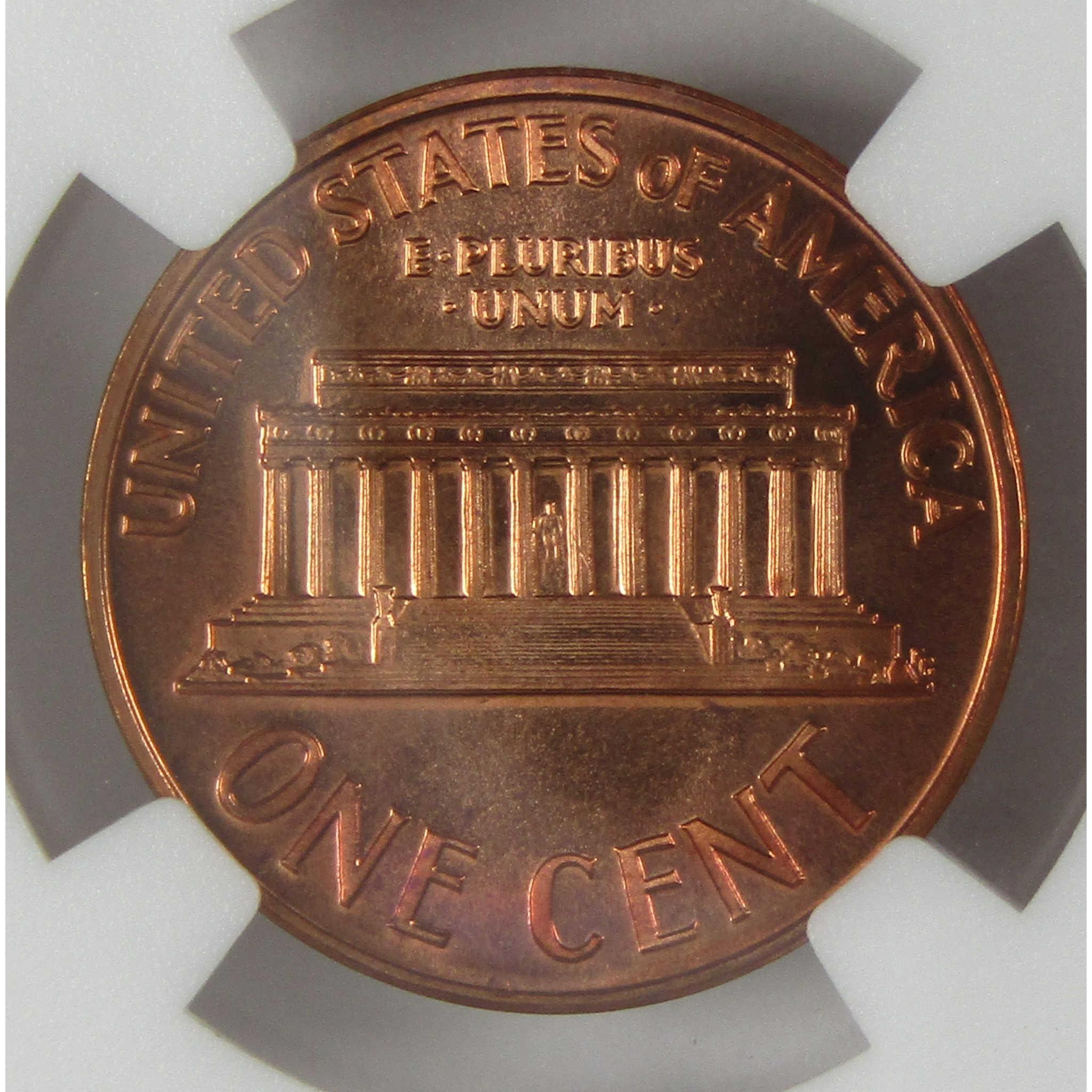 1966 SMS Lincoln Memorial Cent MS 68 RD NGC Uncirculated SKU:I27495