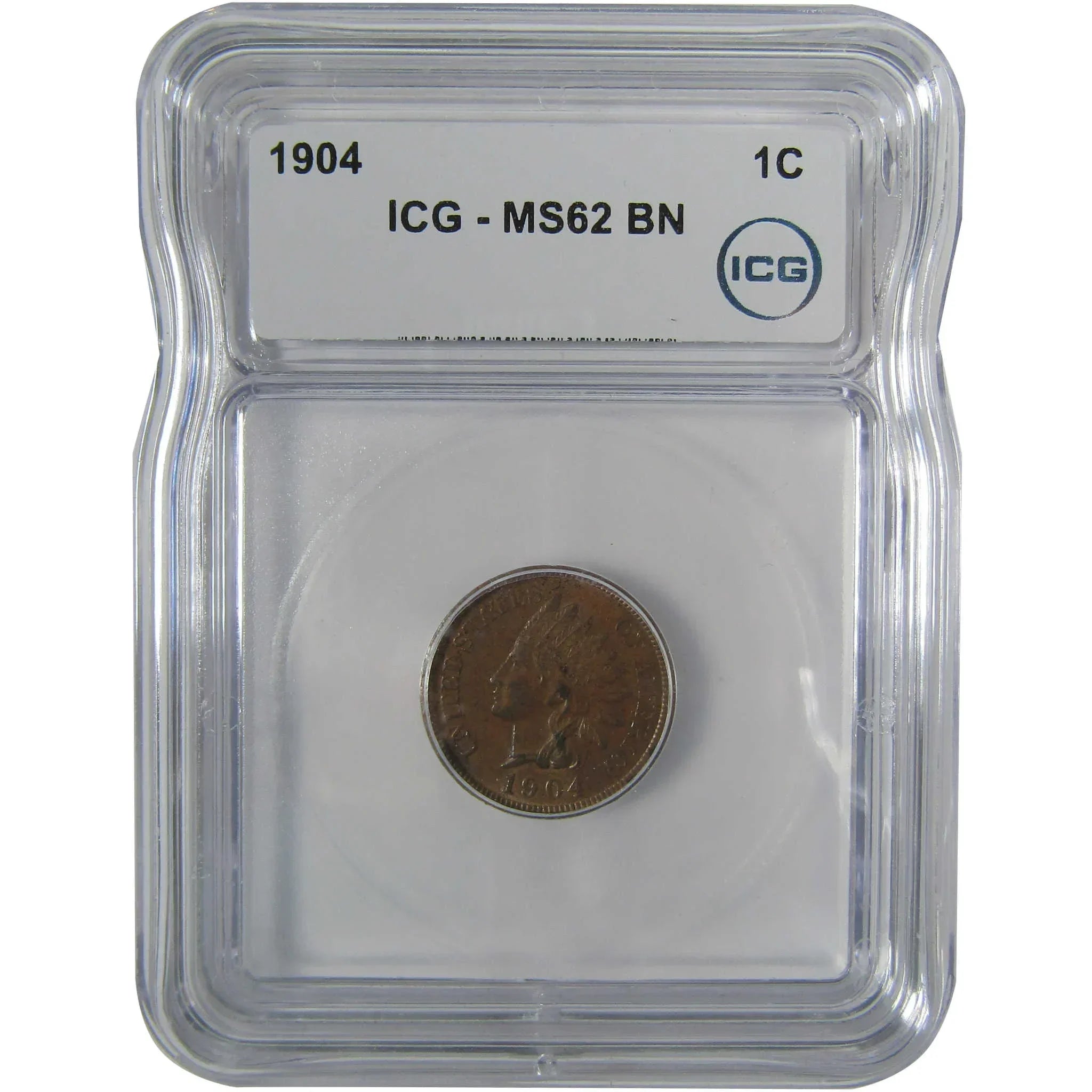 1904 Indian Head Cent MS 62 BN ICG Penny Uncirculated SKU:I22939
