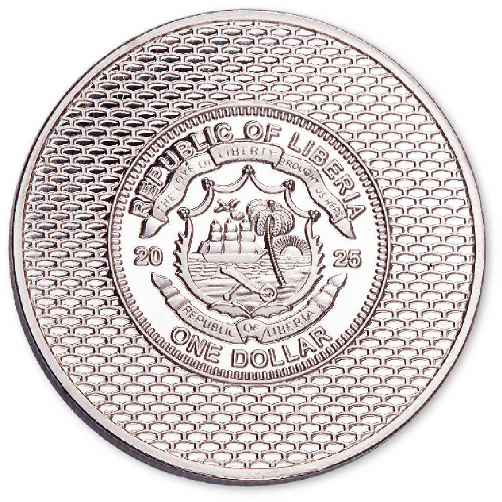 2025 Liberia Ford Truck Series 1965 F-250 Proof-Like $1 Coin
