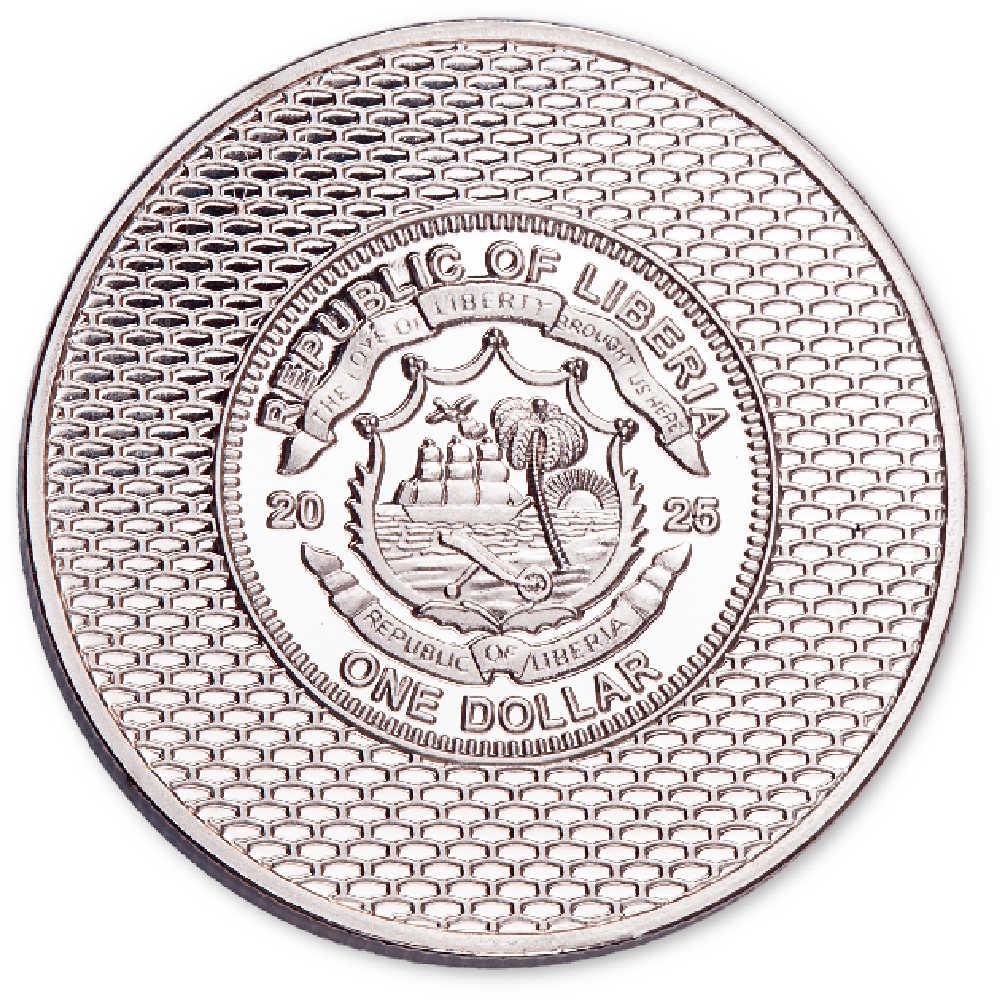 2025 Liberia Ford Truck Series 1965 F-250 Proof-Like $1 Coin