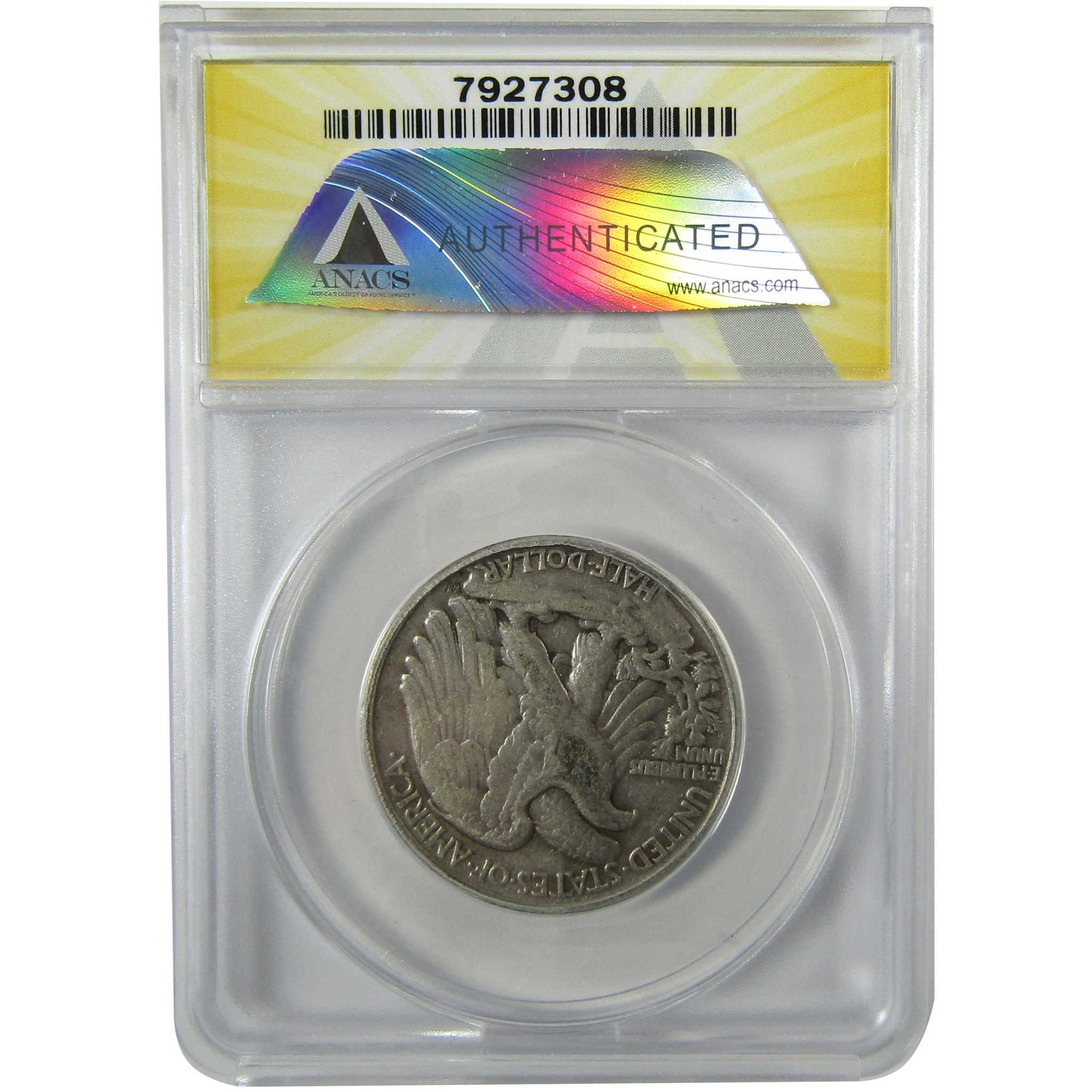 1946 DDR-001 FS-801 Liberty Walking Silver 50c VF 20 ANACS SKU:I28468