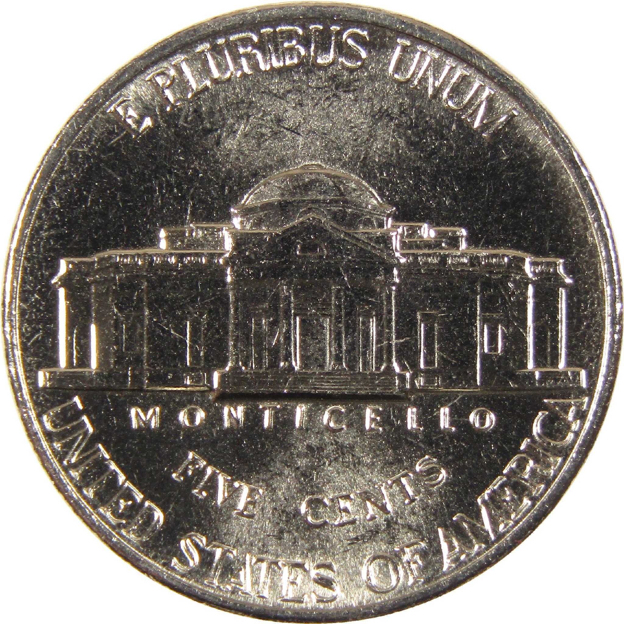 1994 P Jefferson Nickel Uncirculated 5c Coin
