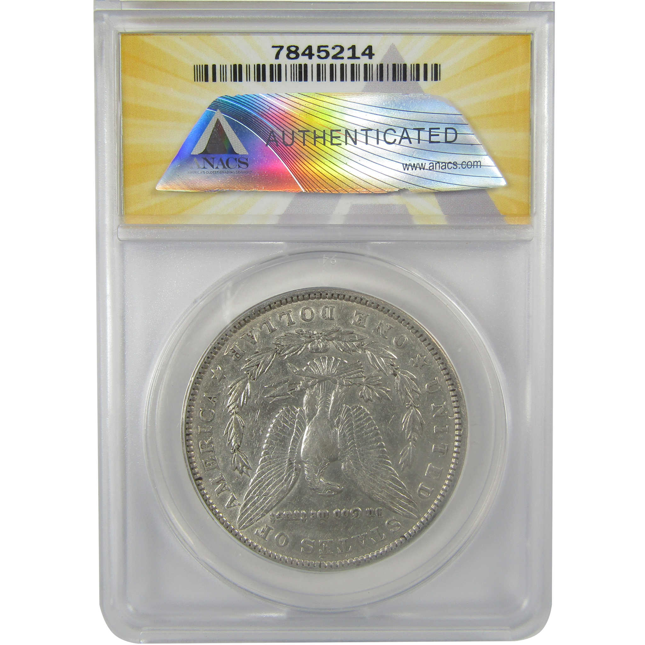 1901 Morgan Dollar AU 50 Details ANACS Silver $1 Coin SKU:I21275 - Morgan coin - Morgan silver dollar - Morgan silver dollar for sale - Profile Coins & Collectibles