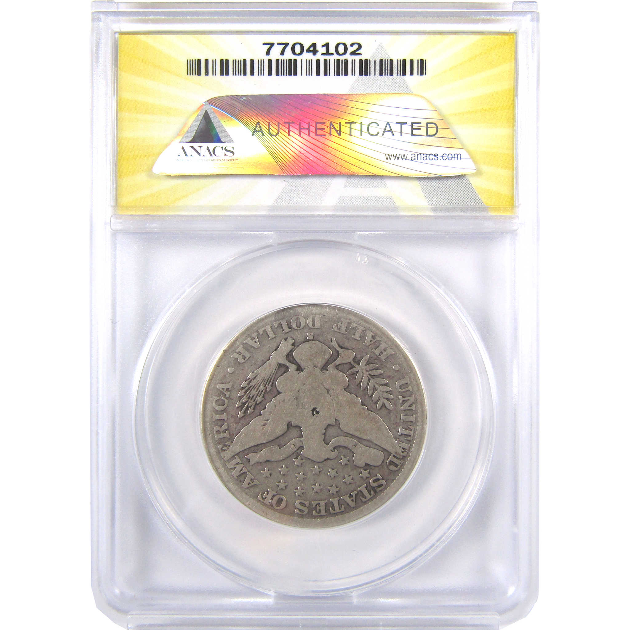 1904 S Barber Half Dollar G 6 Details ANACS Silver 50c Coin SKU:I18485