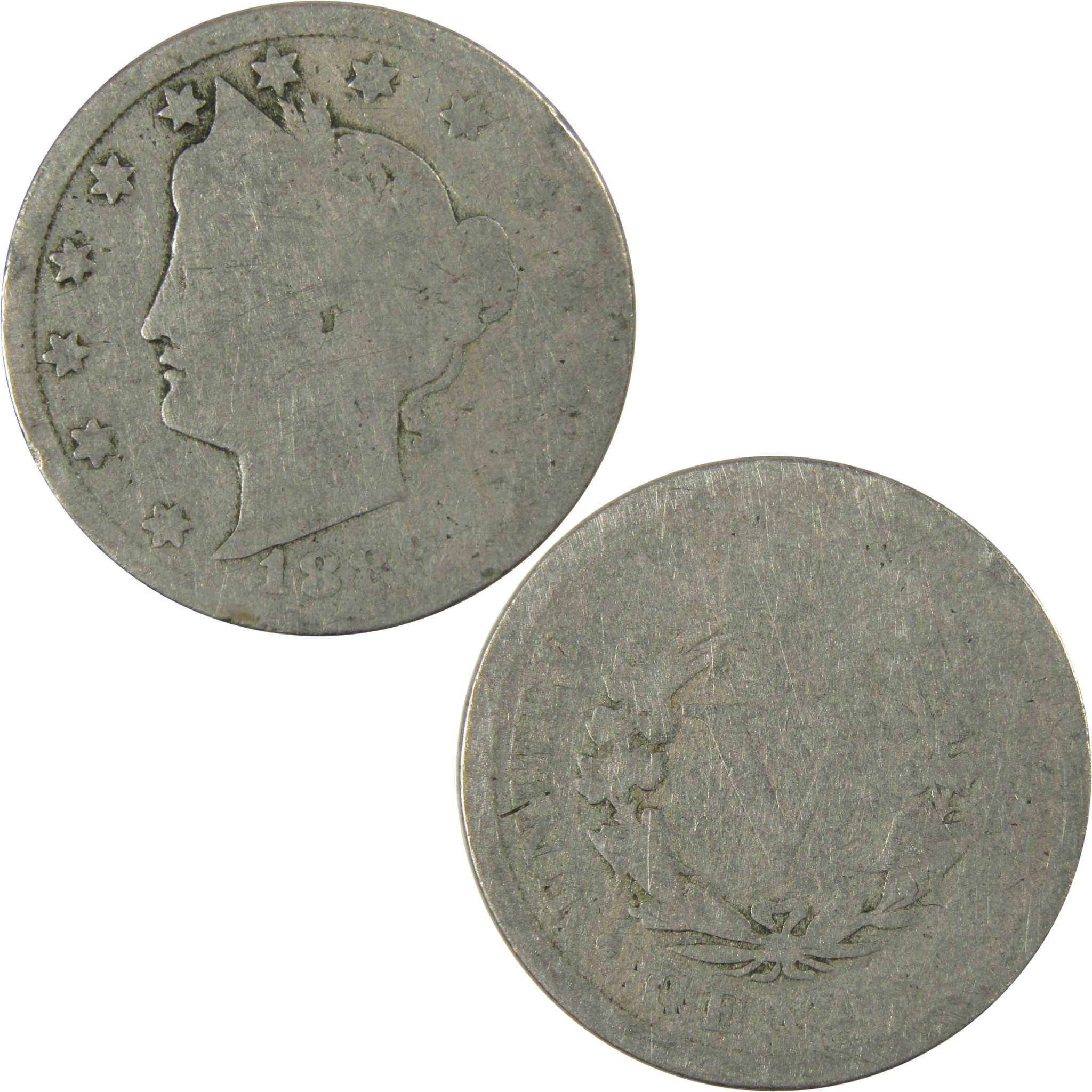 1889 Liberty Head V Nickel AG About Good 5c Coin SKU:I27222