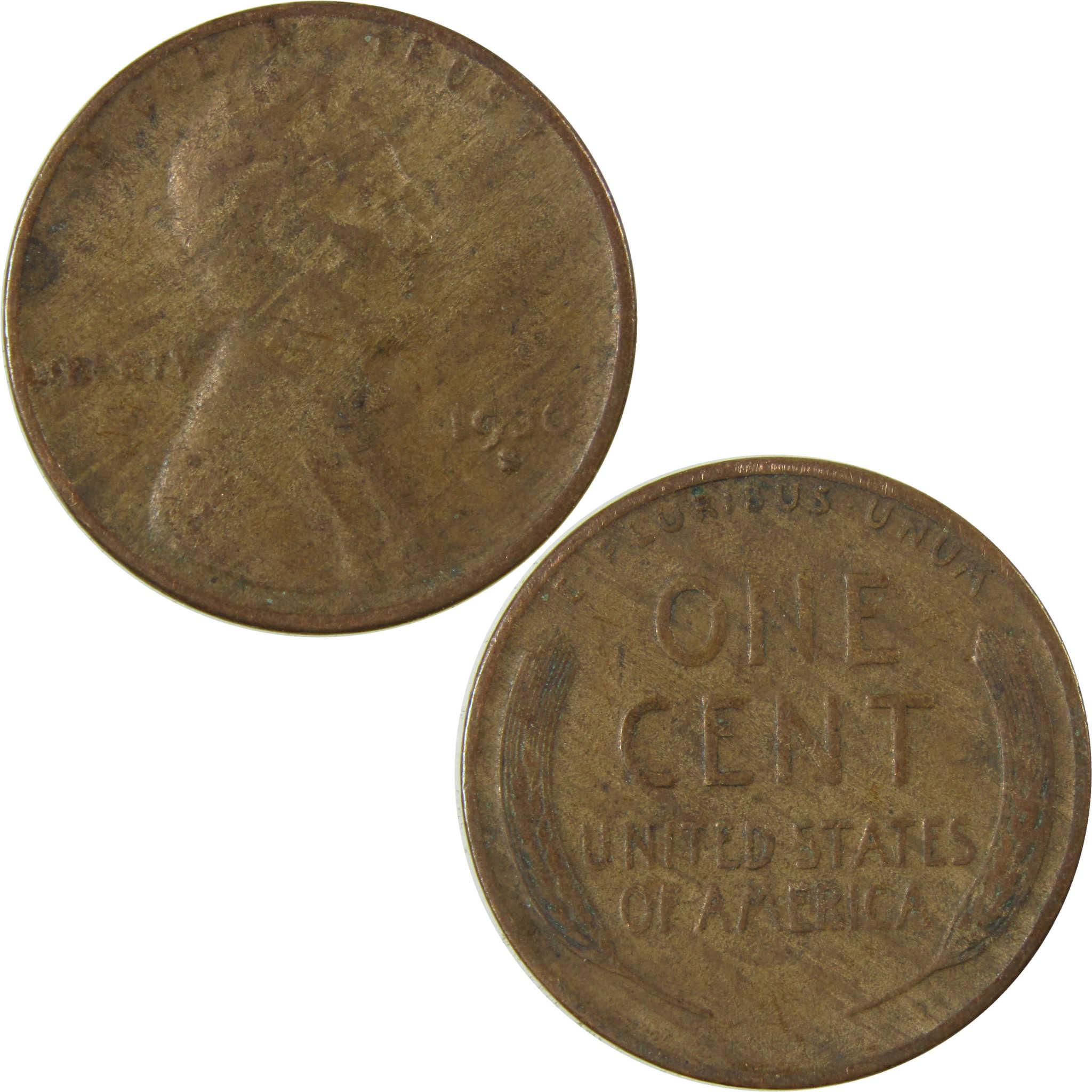 1930 S Lincoln Wheat Cent VF Very Fine Penny 1c Coin SKU:I27146