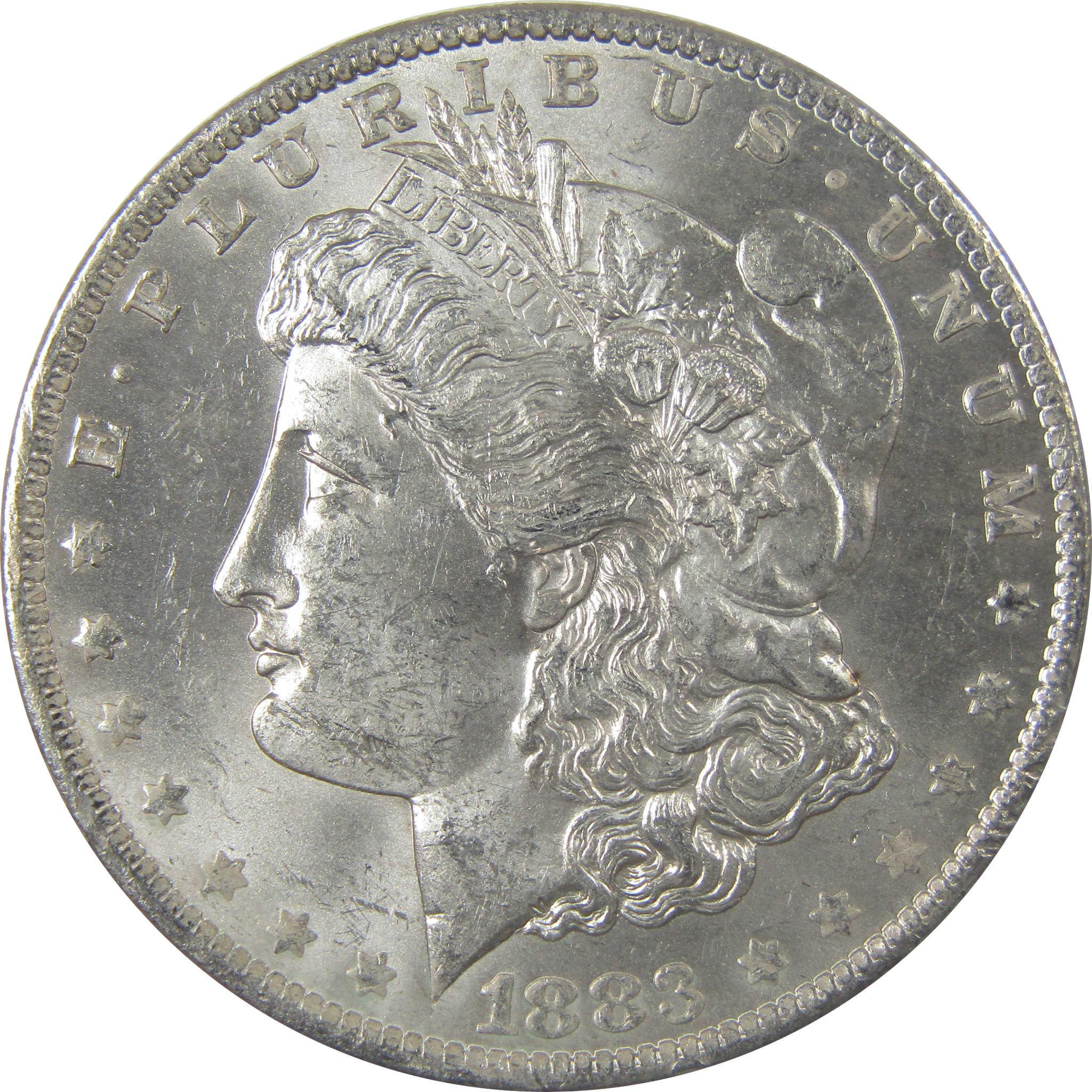 1883 O Morgan Silver Dollar Uncirculated Mint State $1 Coin SKU:I24852 - Morgan coin - Morgan silver dollar - Morgan silver dollar for sale - Profile Coins & Collectibles
