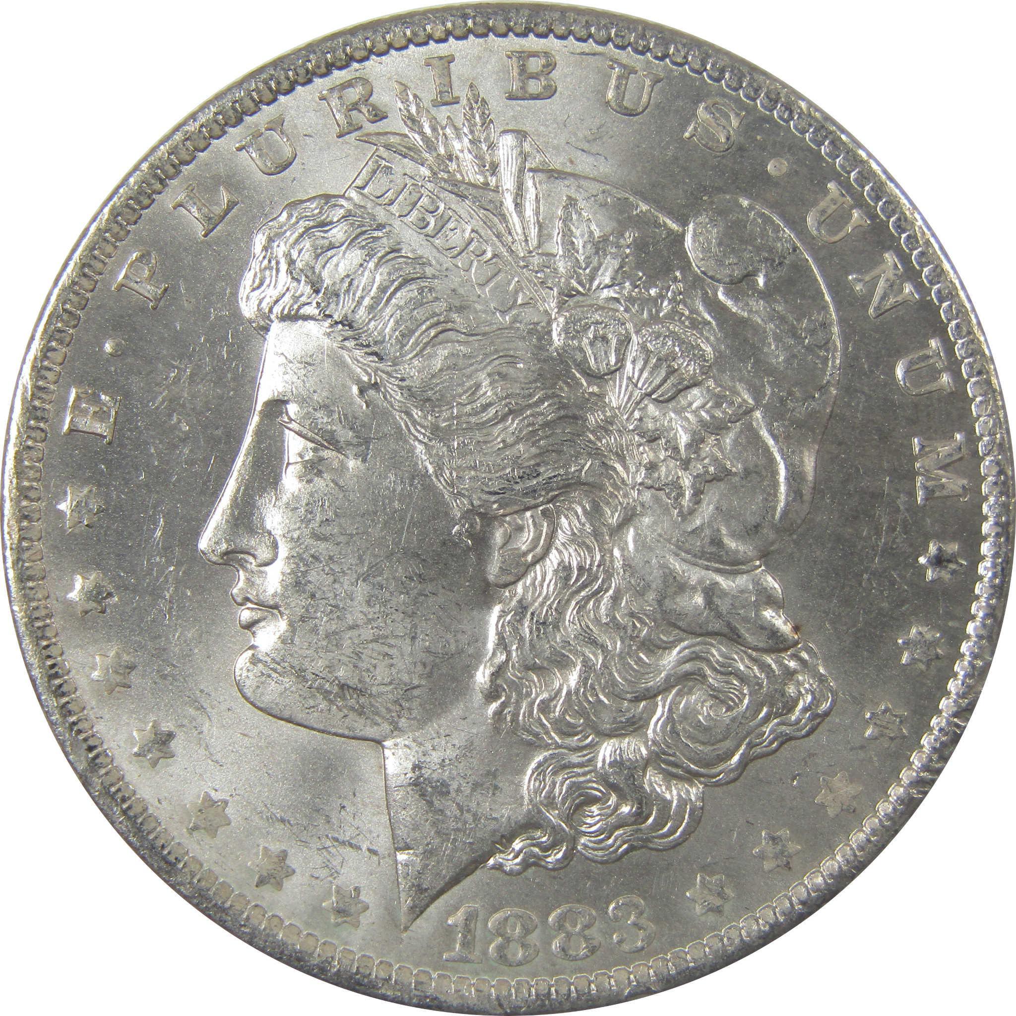 1883 O Morgan Silver Dollar Uncirculated Mint State $1 Coin SKU:I24852 - Morgan coin - Morgan silver dollar - Morgan silver dollar for sale - Profile Coins & Collectibles