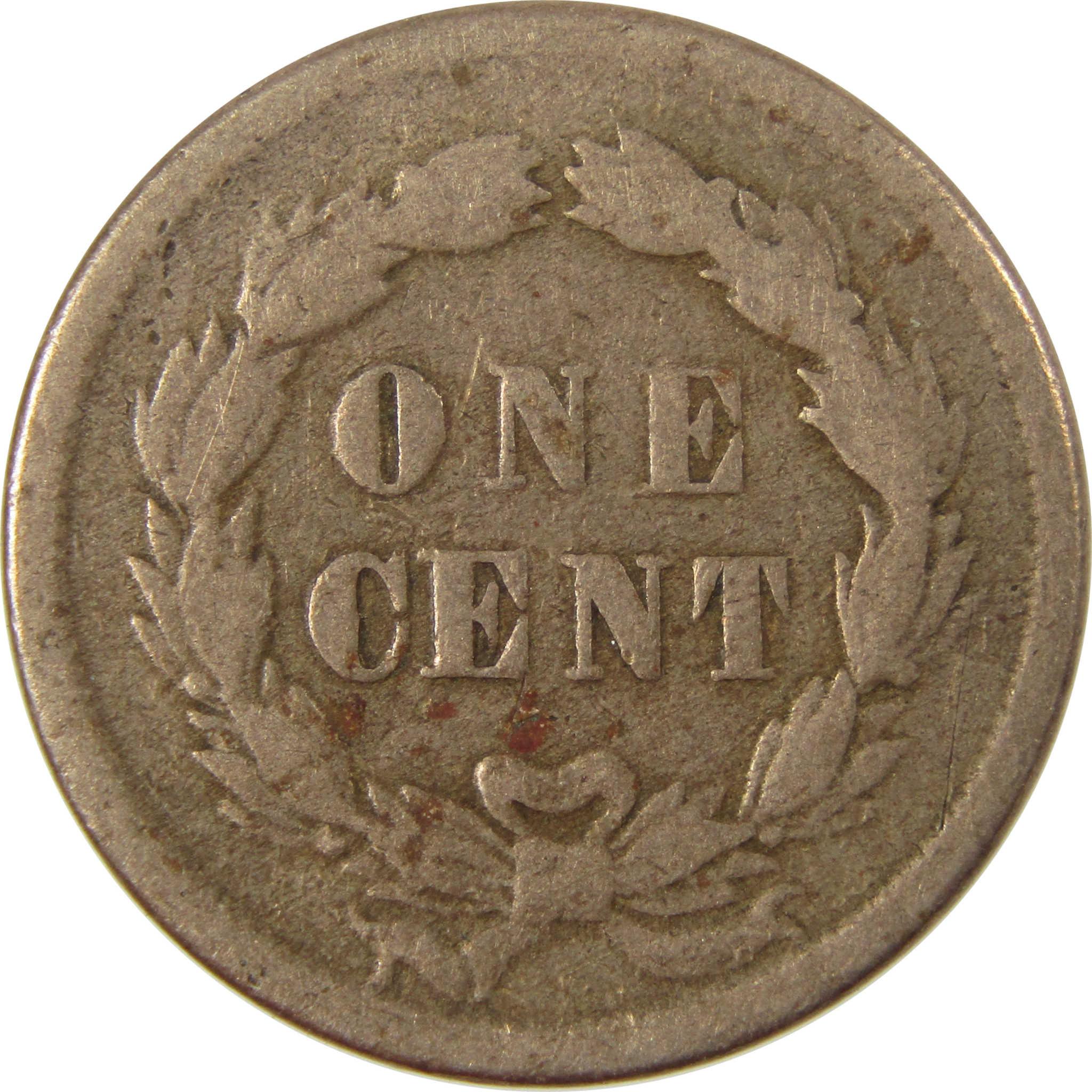 1859 Indian Head Cent VG Very Good Details Penny 1c Coin SKU:CP1252