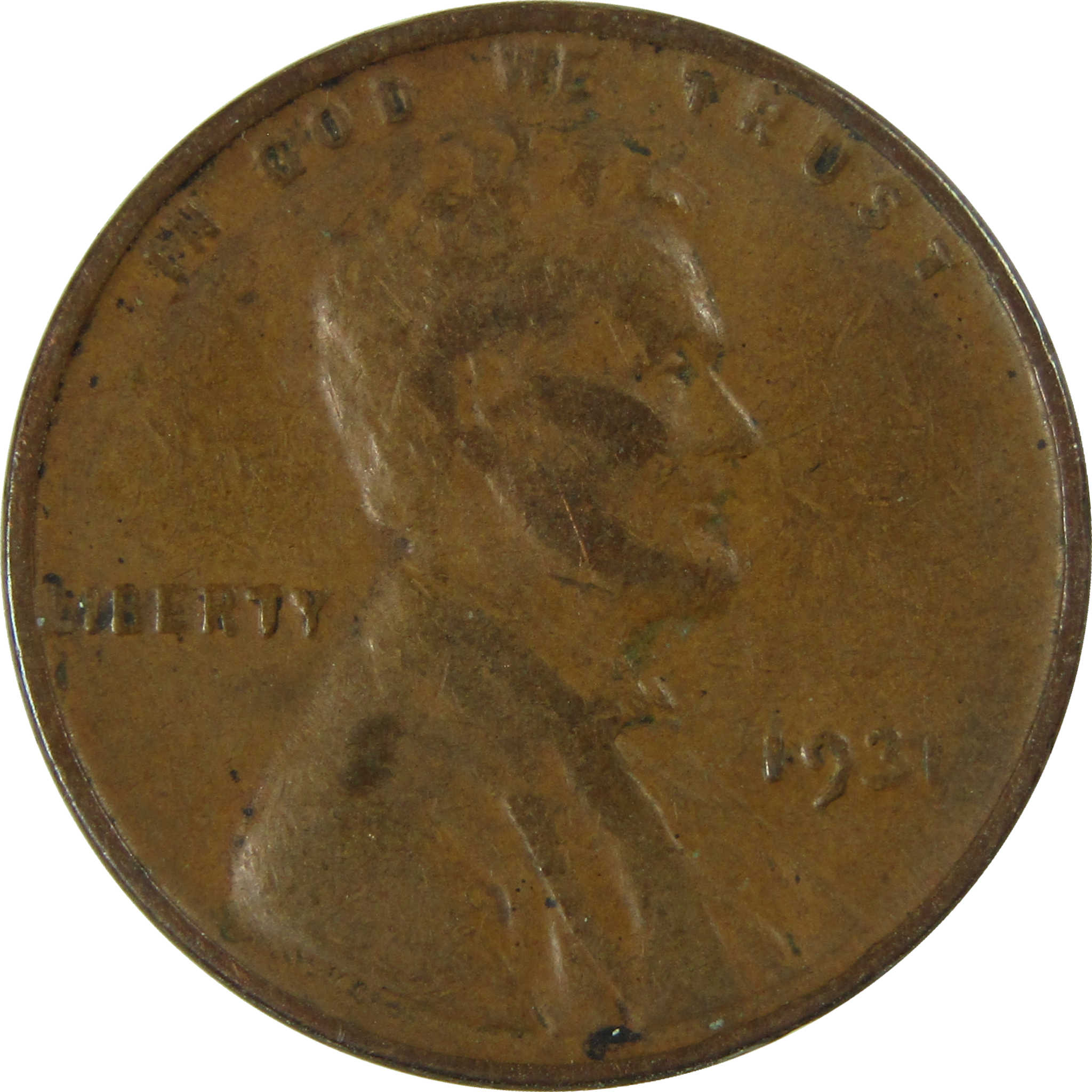 1931 Lincoln Wheat Cent F Fine Penny 1c Coin Collectible SKU:I26731