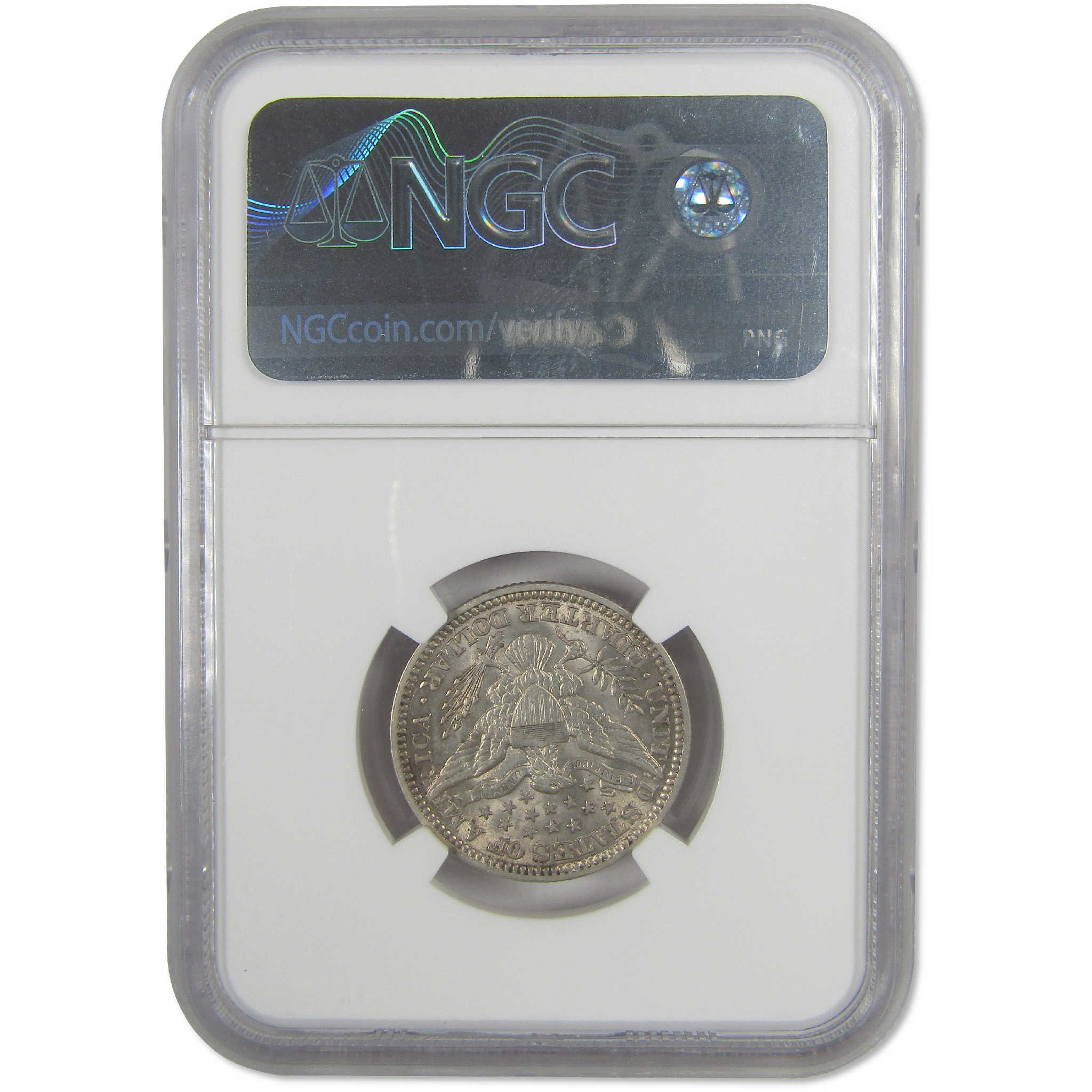 1915 Barber Quarter AU 53 NGC Silver 25c Coin