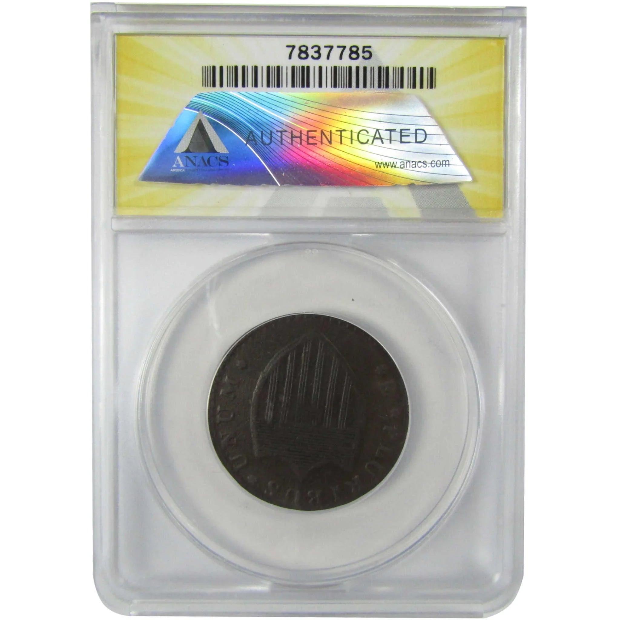 1786 New Jersey Copper VF 20 ANACS Post Colonial Coin SKU:CP569