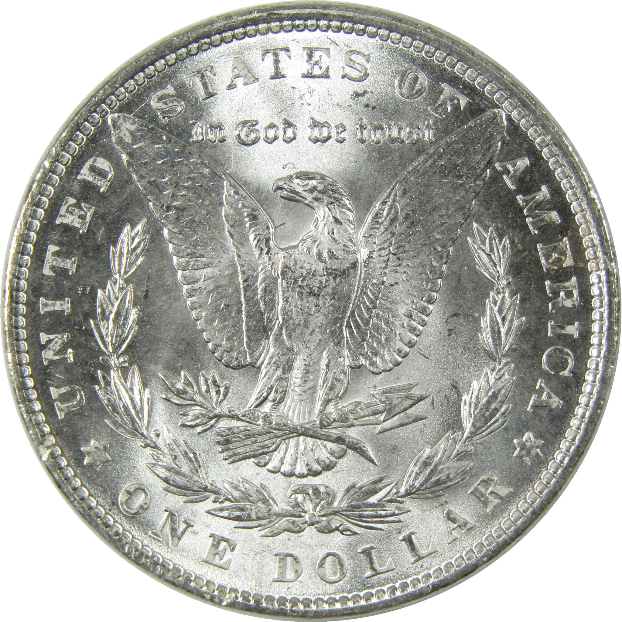 1889 Morgan Silver Dollar Uncirculated Mint State $1 Coin Collectible