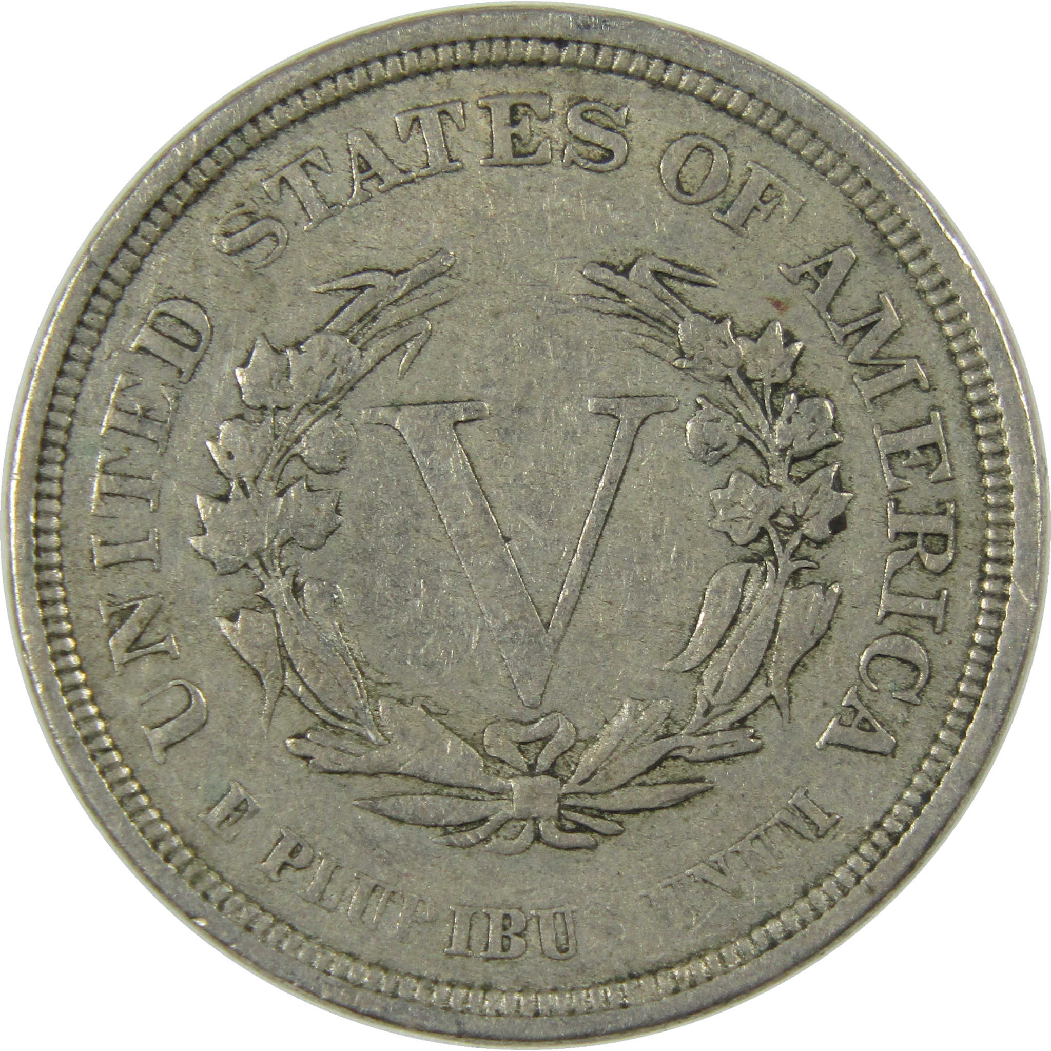 1883 No Cents Liberty Head V Nickel VF Very Fine 5c Coin SKU:I27244