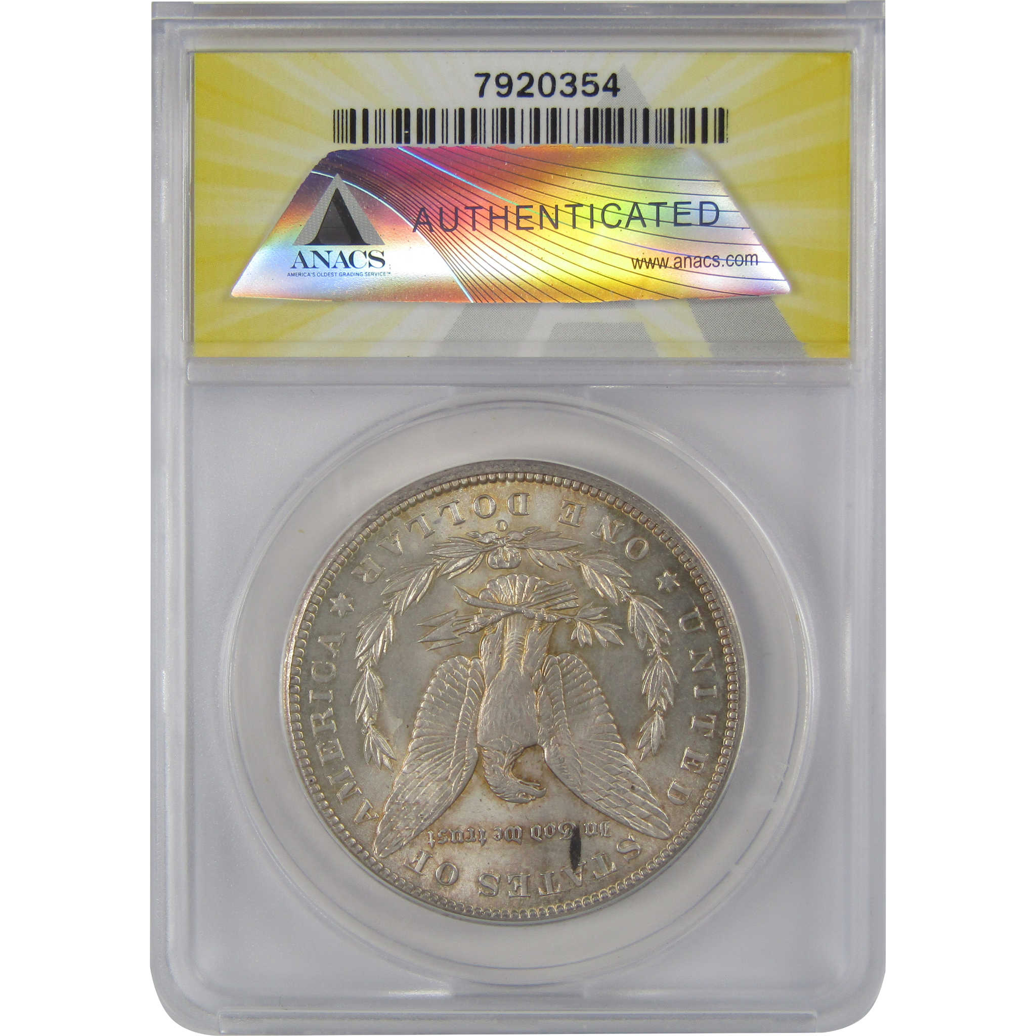 1898 O Morgan Dollar MS 62 ANACS Silver Uncirculated $1 Coin SKU:CP145 - Morgan coin - Morgan silver dollar - Morgan silver dollar for sale - Profile Coins & Collectibles