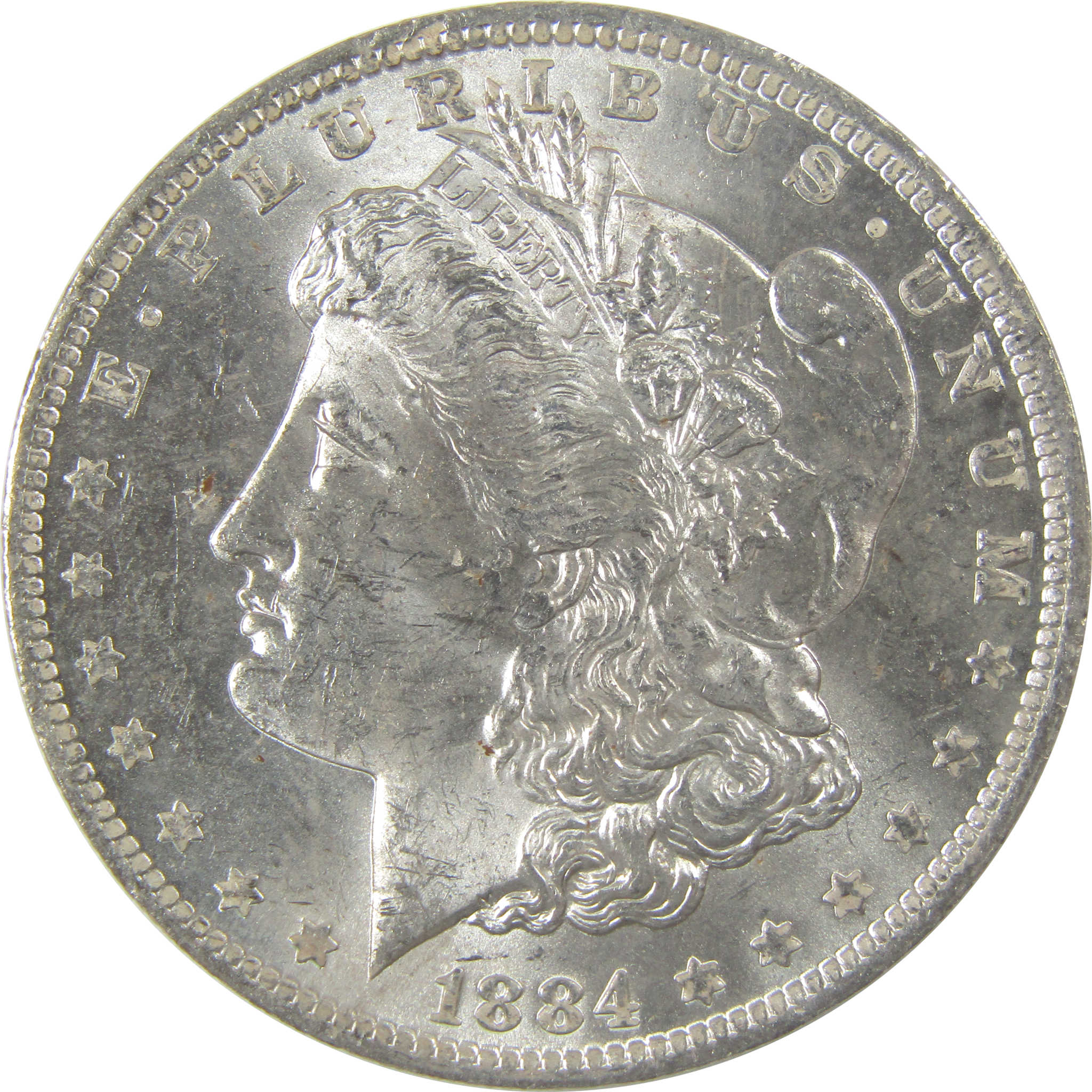 1884 O Morgan Silver Dollar Uncirculated Mint State $1 Coin SKU:I22679 - Morgan coin - Morgan silver dollar - Morgan silver dollar for sale - Profile Coins & Collectibles